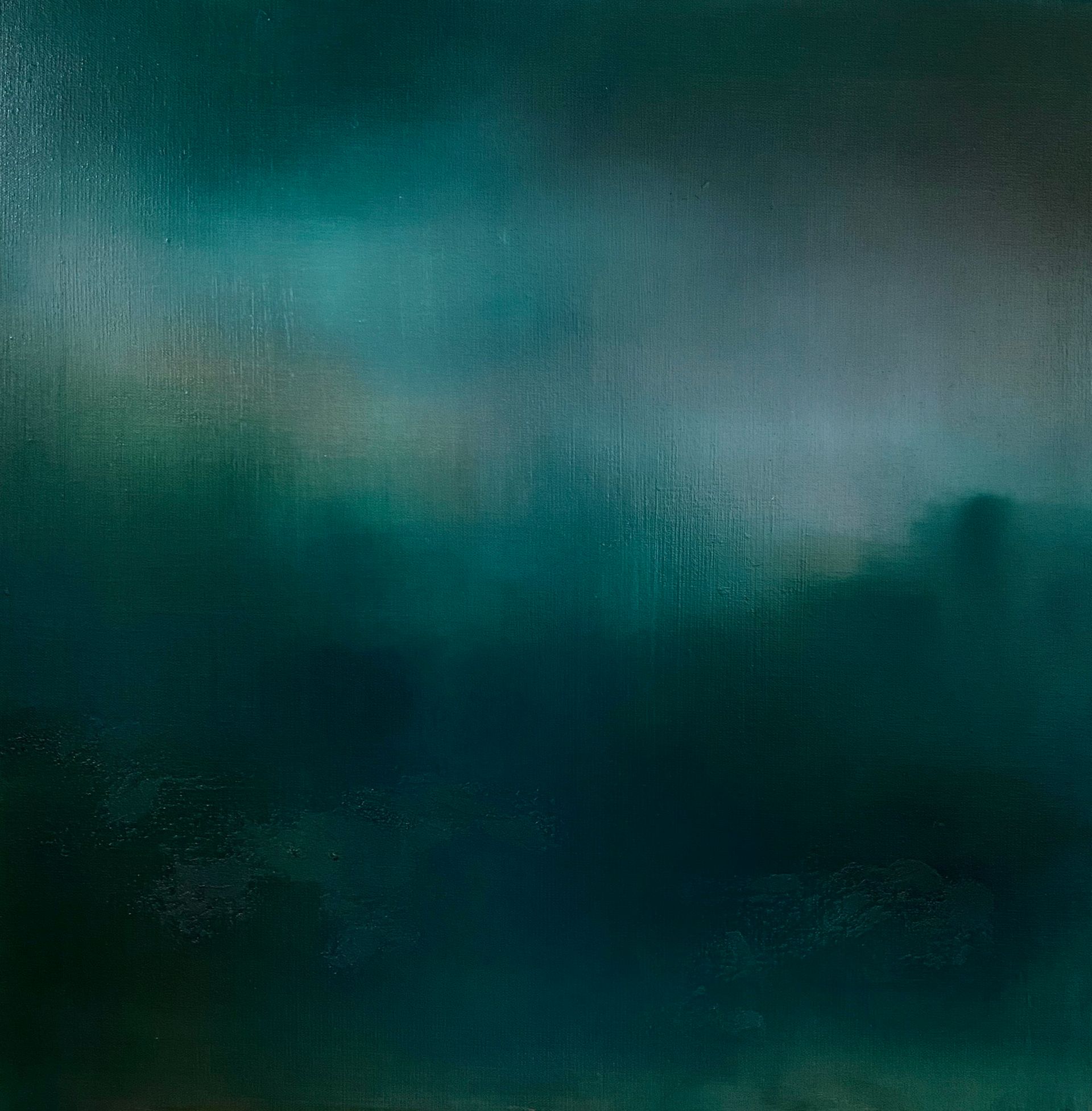 Елена Троянская (Картина, живопись - 
                  85 x 85 см) Through the water