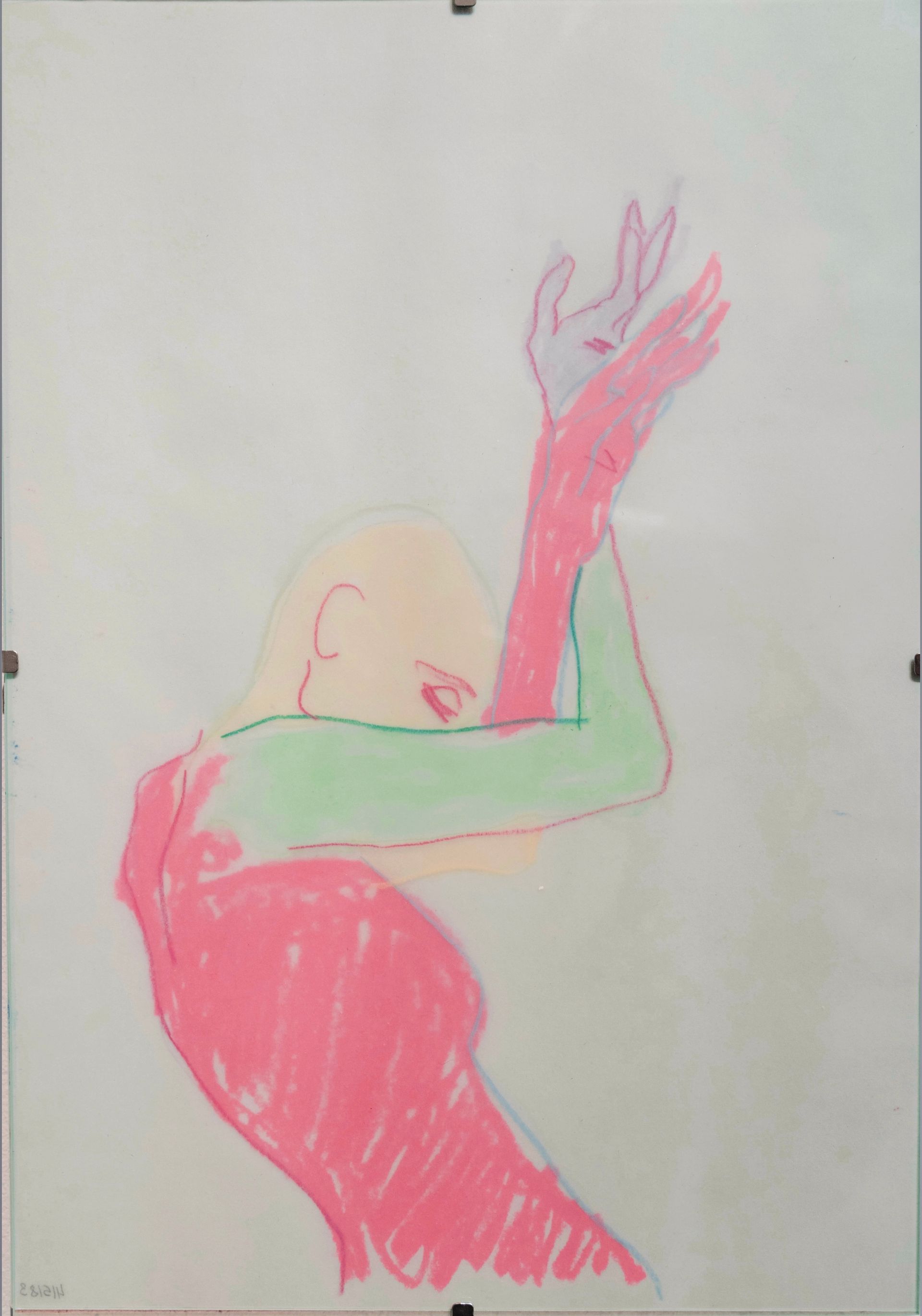 Анастасия Малиновская (Авторская графика - 
                  20 x 30 см) В молчании так много слов