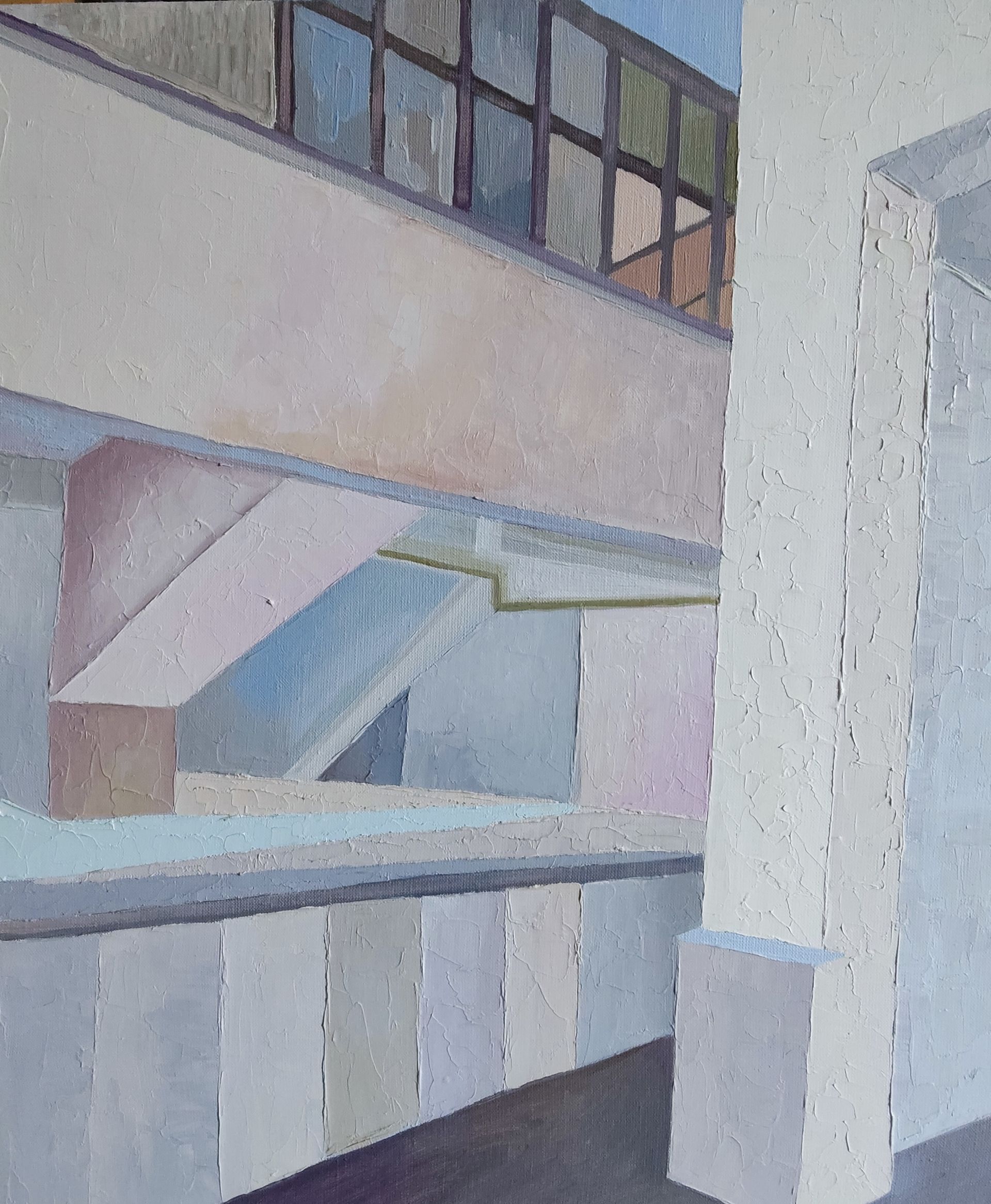 Марина Тийк (Картина, живопись - 
                  50 x 60 см) Архитектура Москвы 3