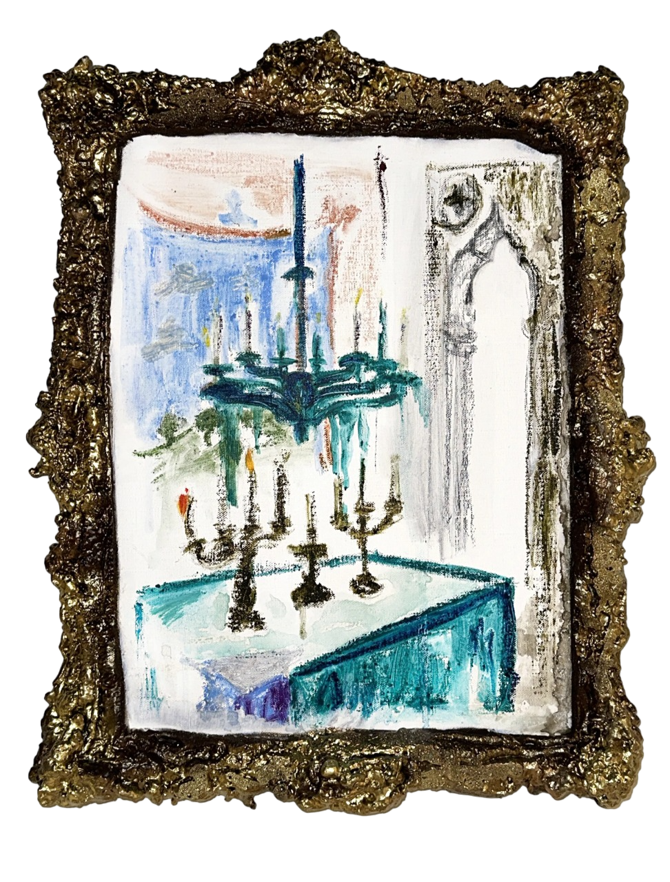 Катя Афонина (Картина, живопись - 
                  43 x 55 см) Untitled