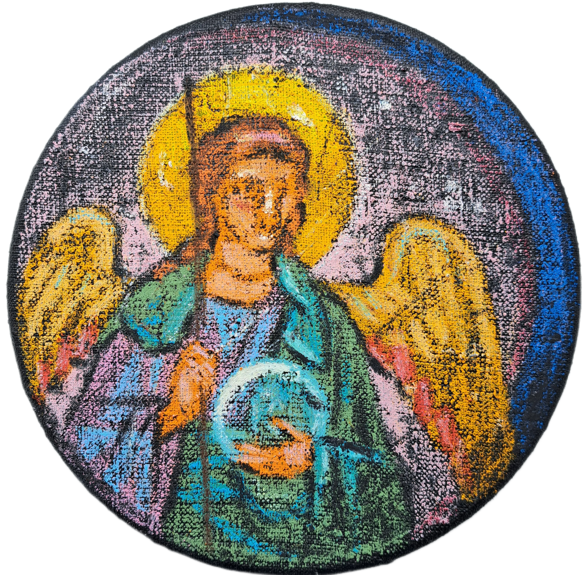 Екатерина Доронина (Картина, живопись - 
                  20 x 20 см) Рафаил