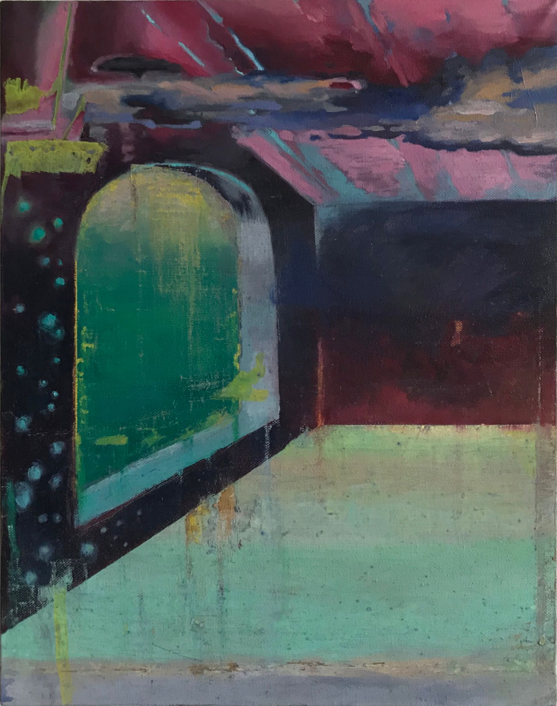 Олеся Лавриненко (Картина, живопись - 
                  35 x 45 см) Из серии "Space for escape"