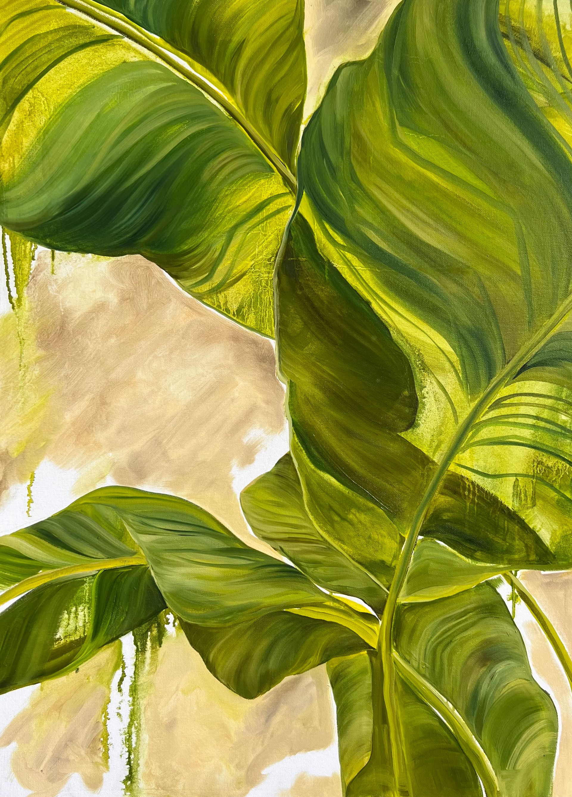 Инна Сумина (Картина, живопись - 
                  60 x 80 см) Такой зелёный..