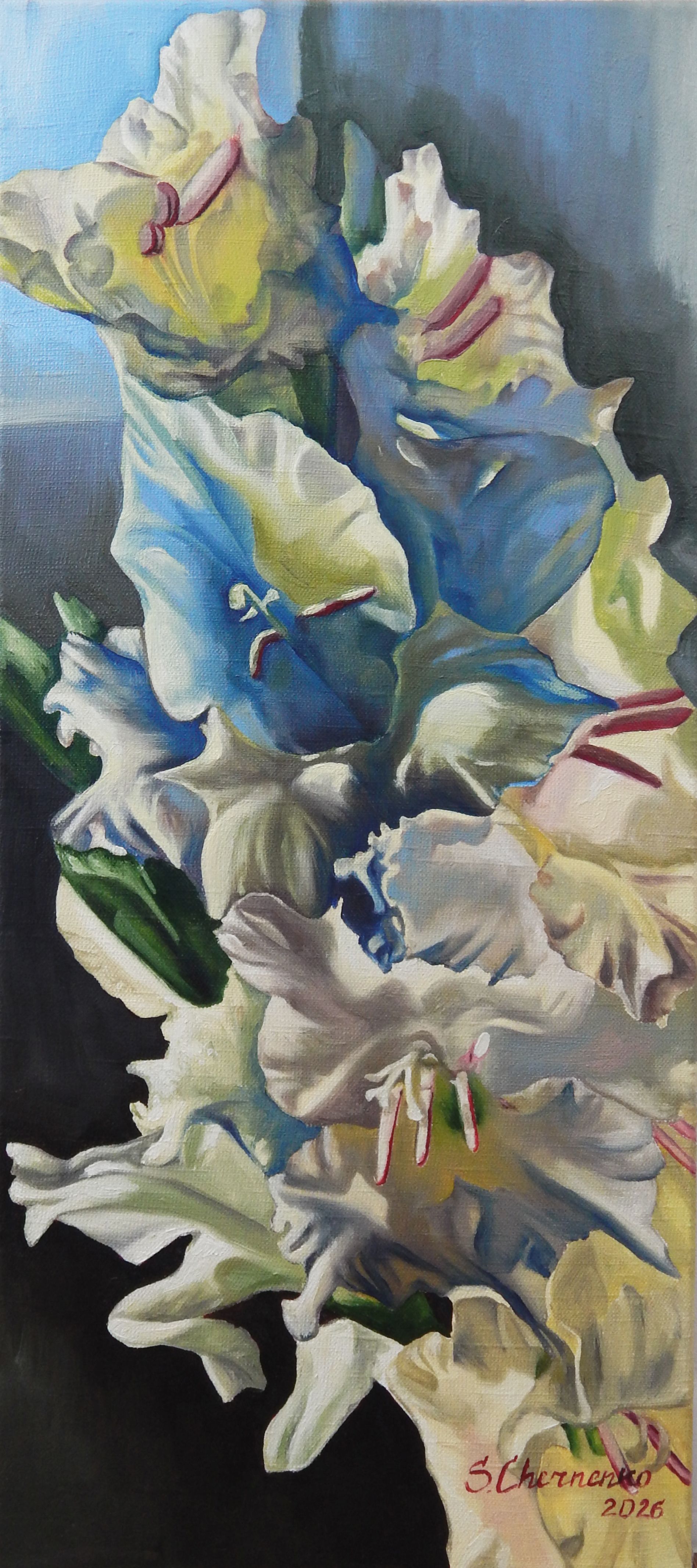 Светлана Черненко (Картина, живопись - 
                  30 x 70 см) После дождя