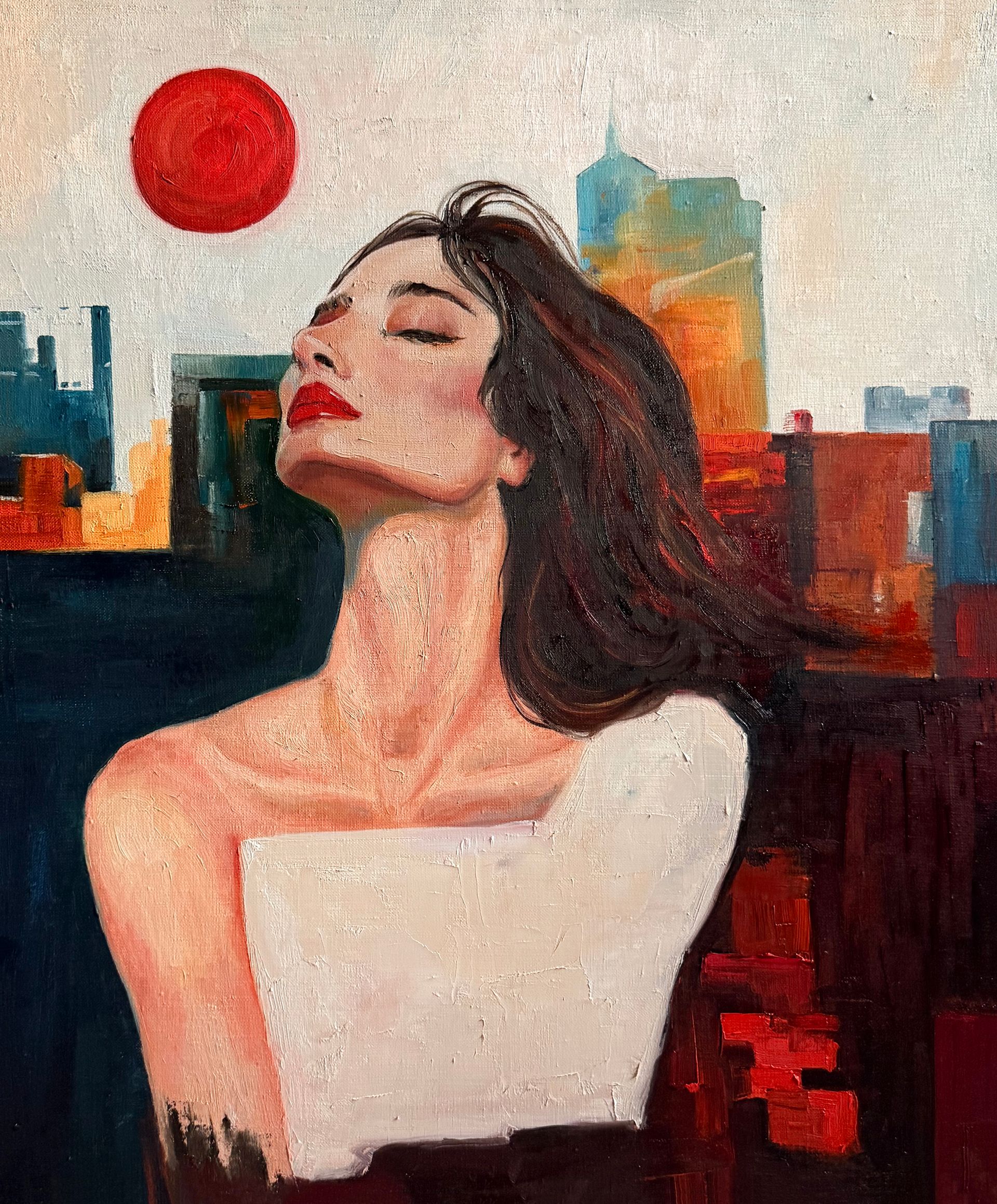Ольга Селезнева (Картина, живопись - 
                  50 x 60 см) Освобождение