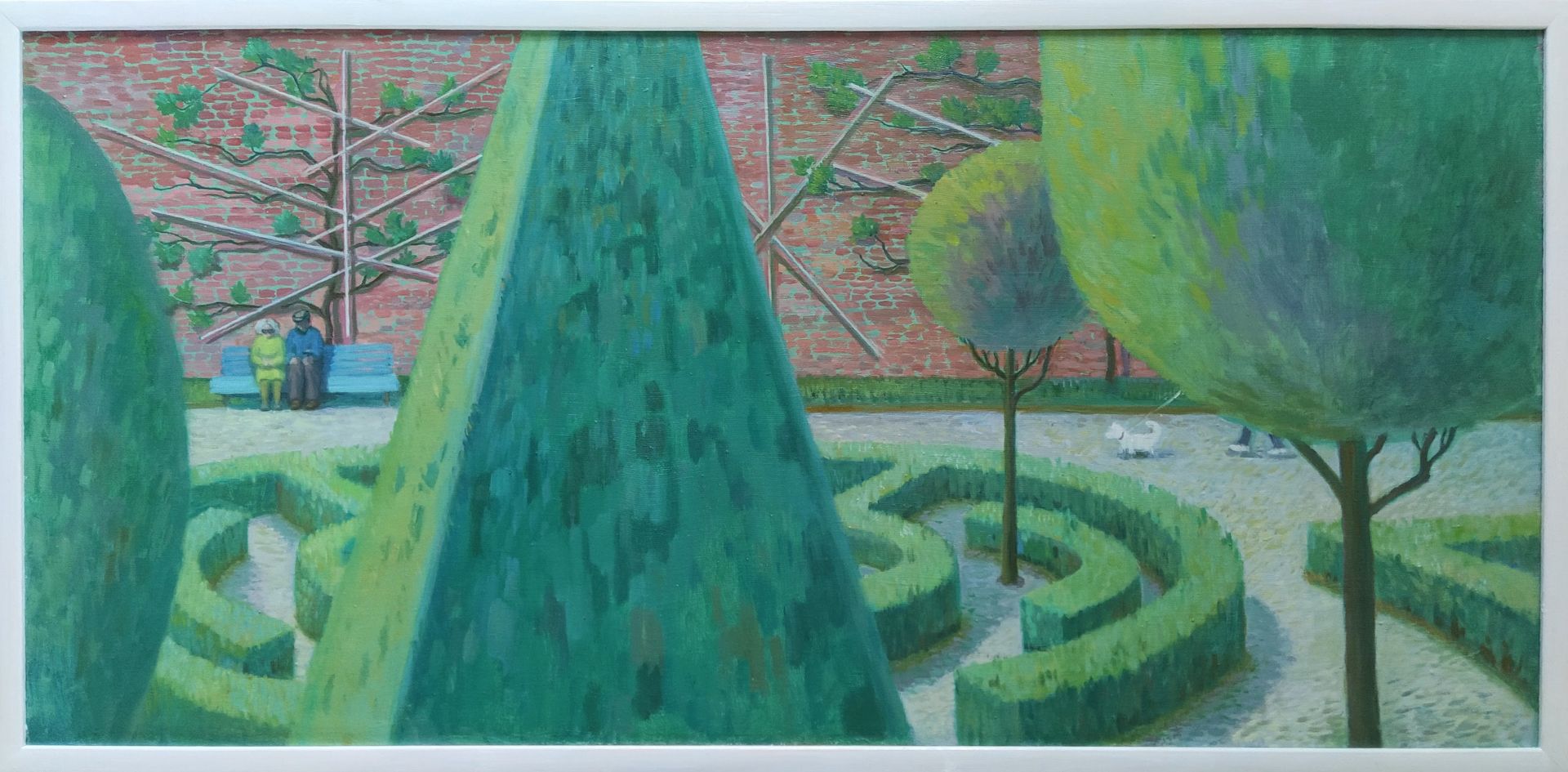 Екатерина Маланьина (Картина, живопись - 
                  105 x 50 см) Лабиринт