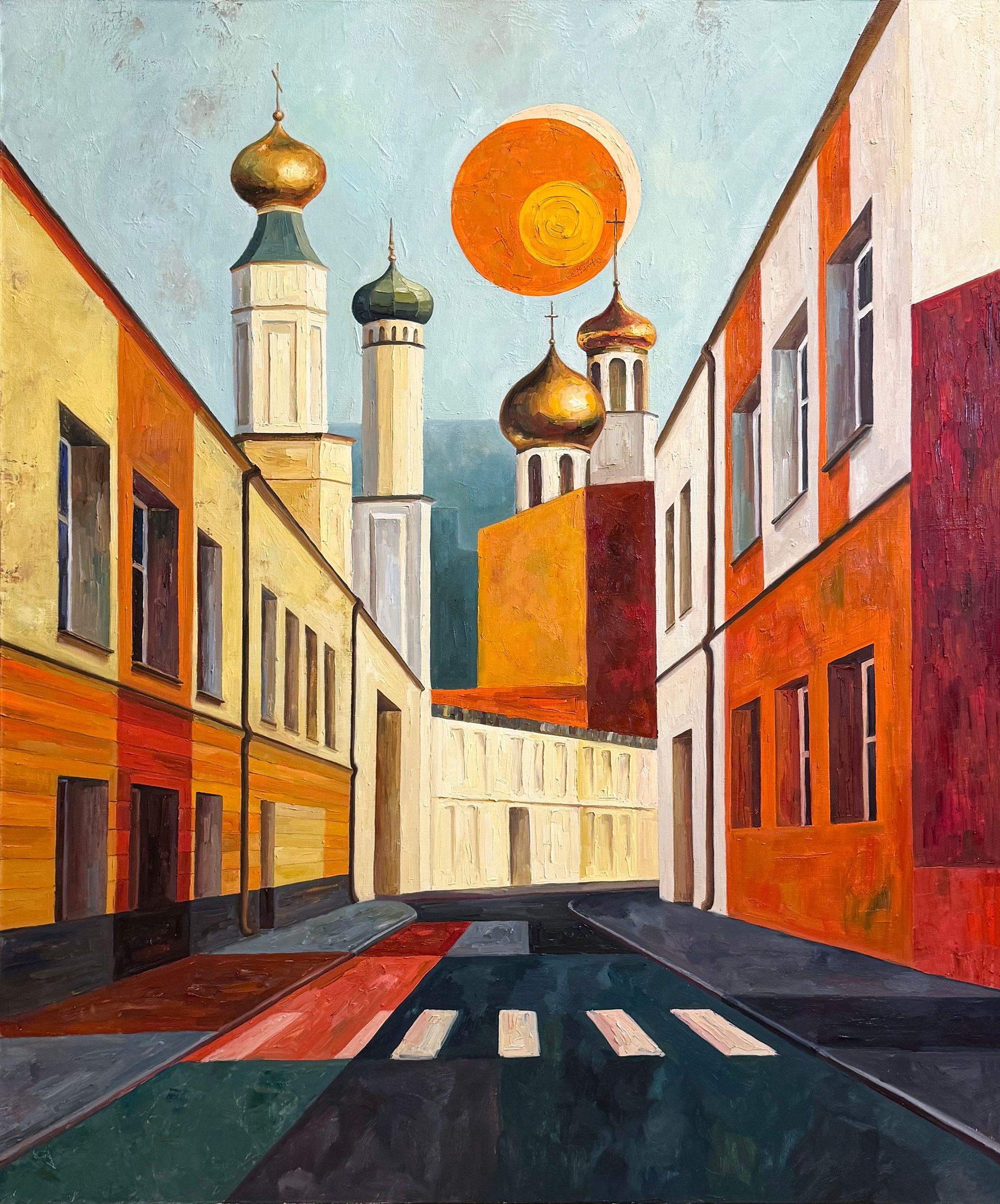 Ольга Селезнева (Картина, живопись - 
                  100 x 120 см) Купола