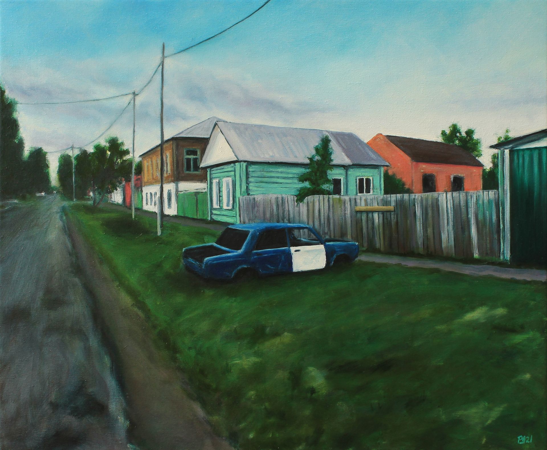 Денис Русаков (Картина, живопись - 
                  60 x 50 см) Июнь