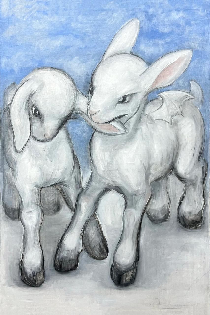 Надя фон Штерн (Картина, живопись - 
                  80 x 120 см) It Takes Two