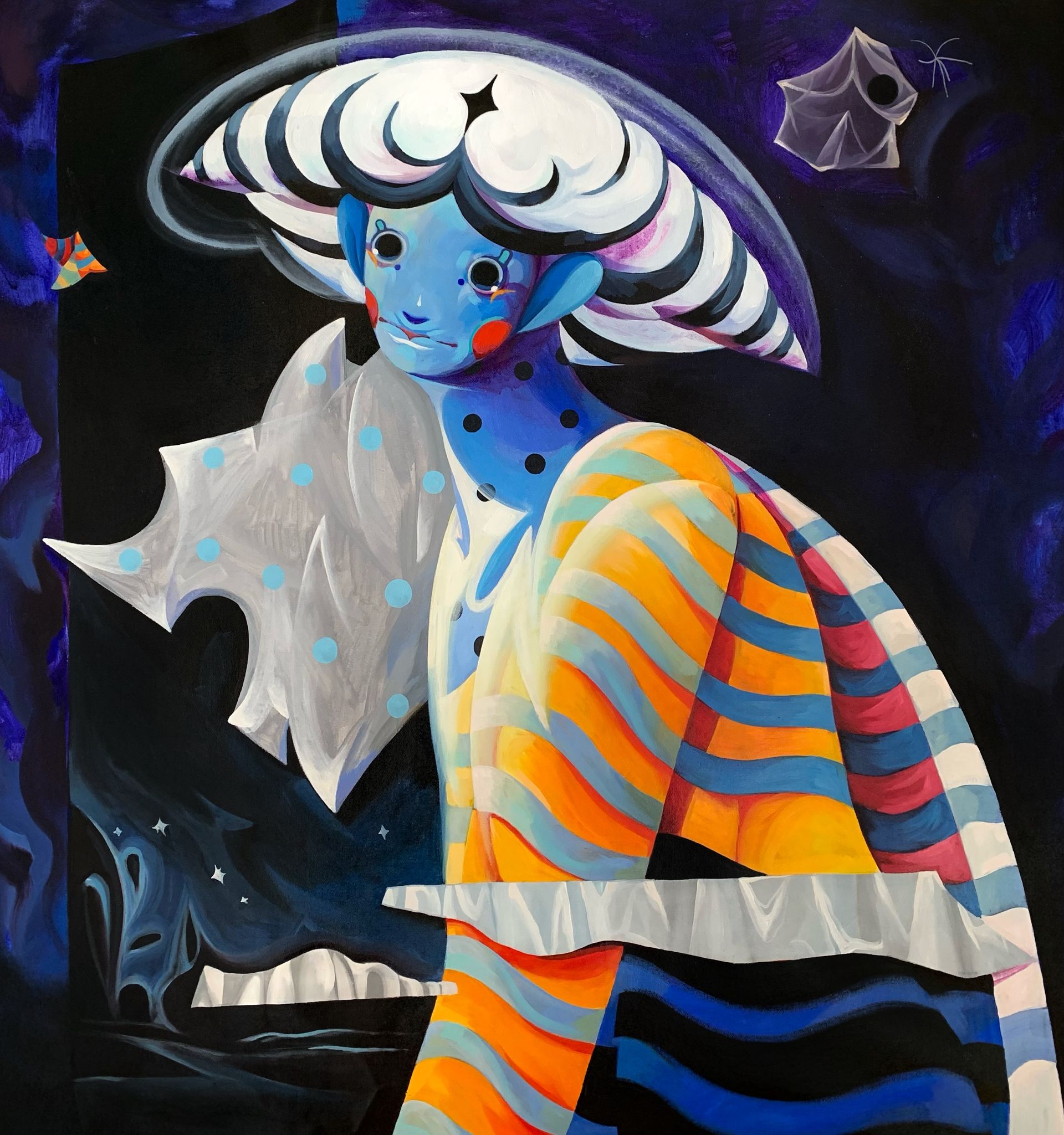 Дмитрий Филимонов (Картина, живопись - 
                  90 x 95 см) The Way in the night