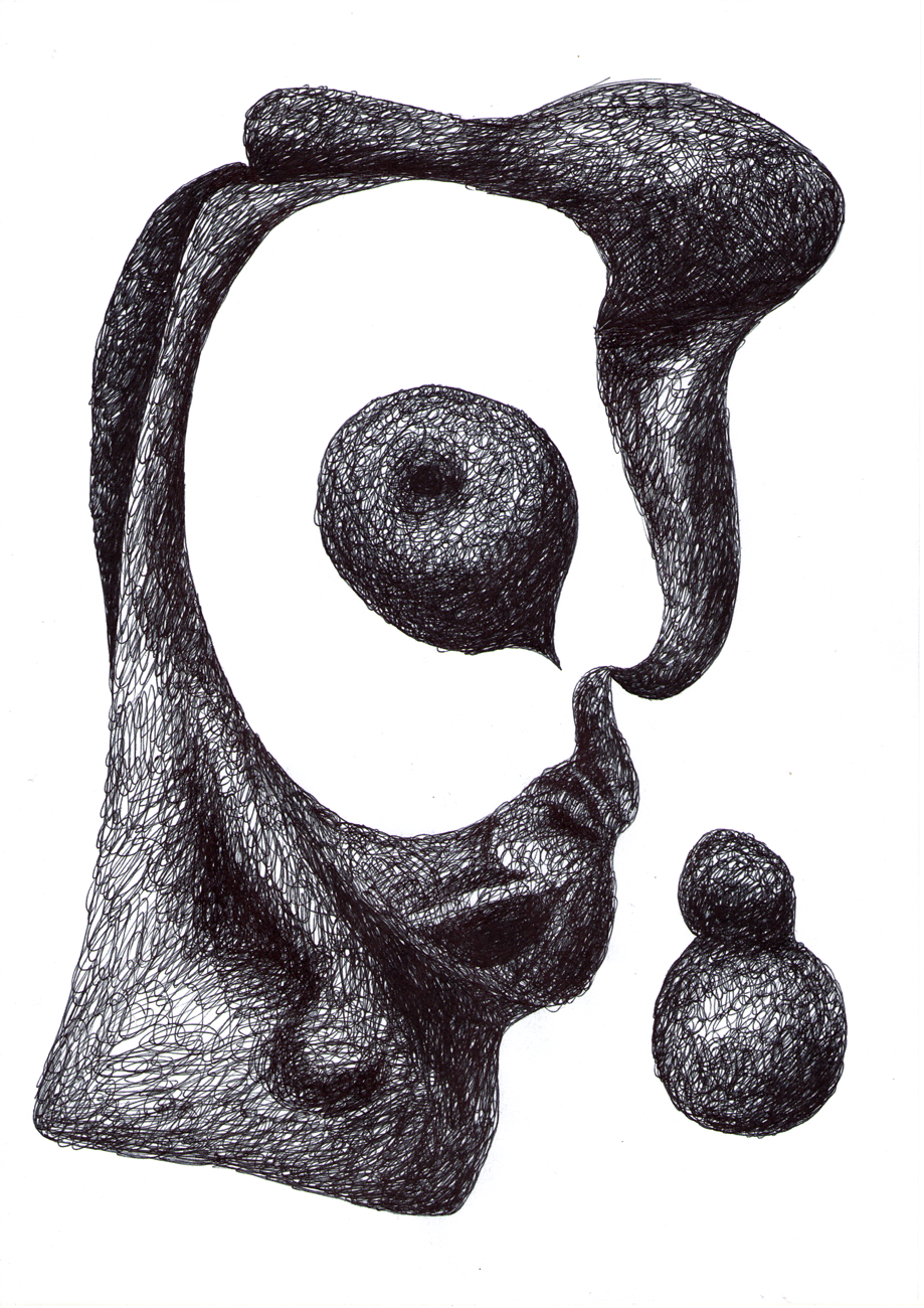 Игорь Добрун (Авторская графика - 
                  21 x 29.7 см) Sketches for Joseph Shabason`s The Fellowship <2>