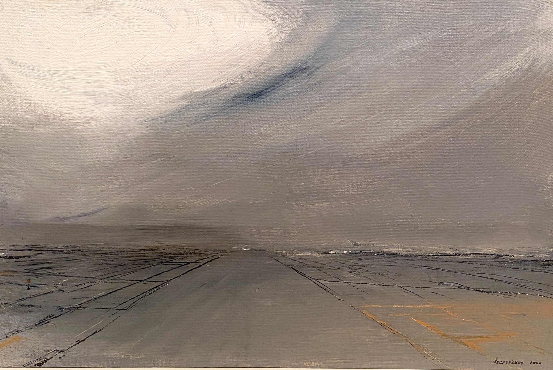 Андрей Алексеенко (Авторская графика - 
                  60 x 40 см) Без названия
