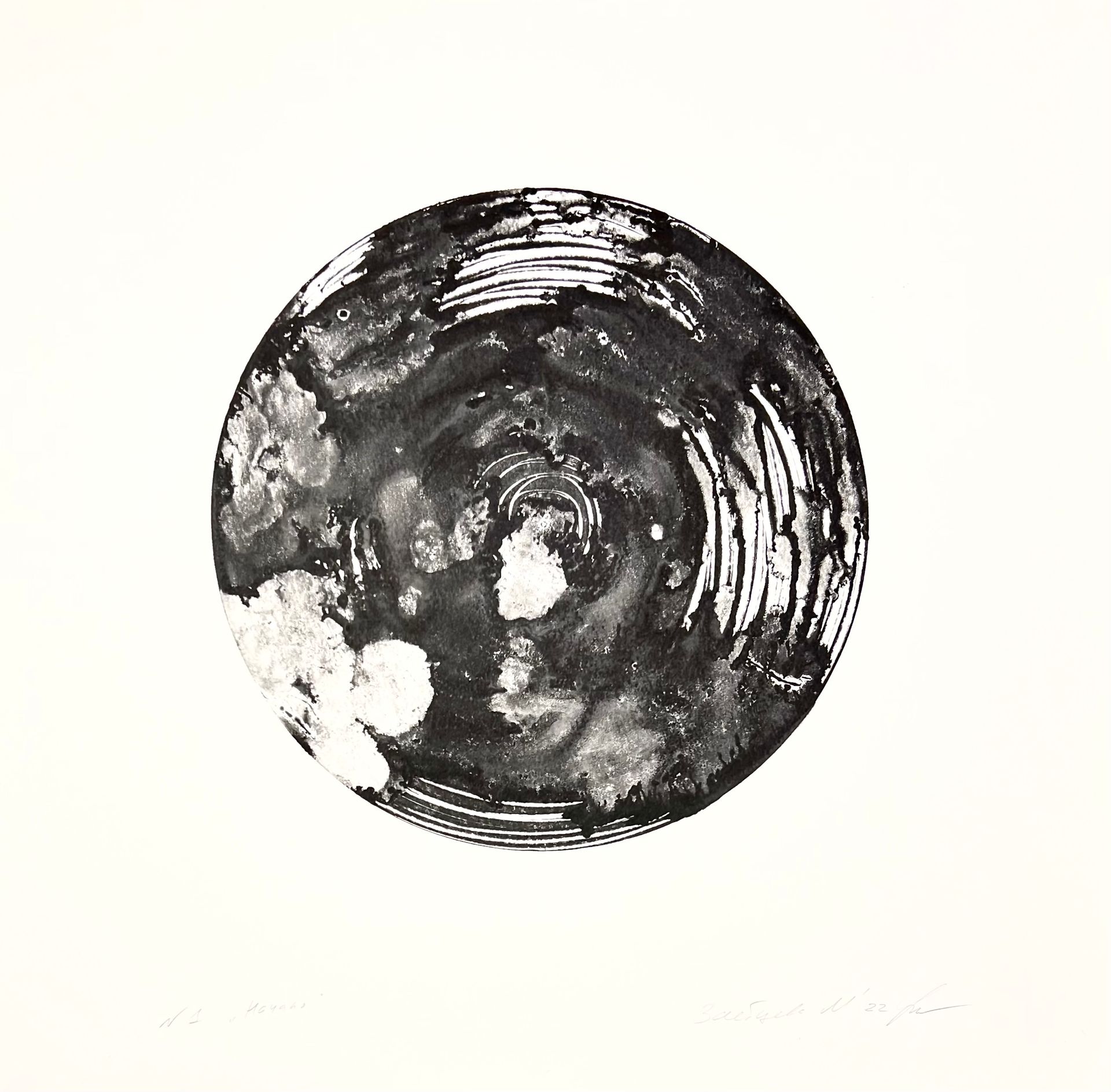 Мария Зайцева (Графика печатная - 
                  45 x 45 см) Из серии "Постоянство"