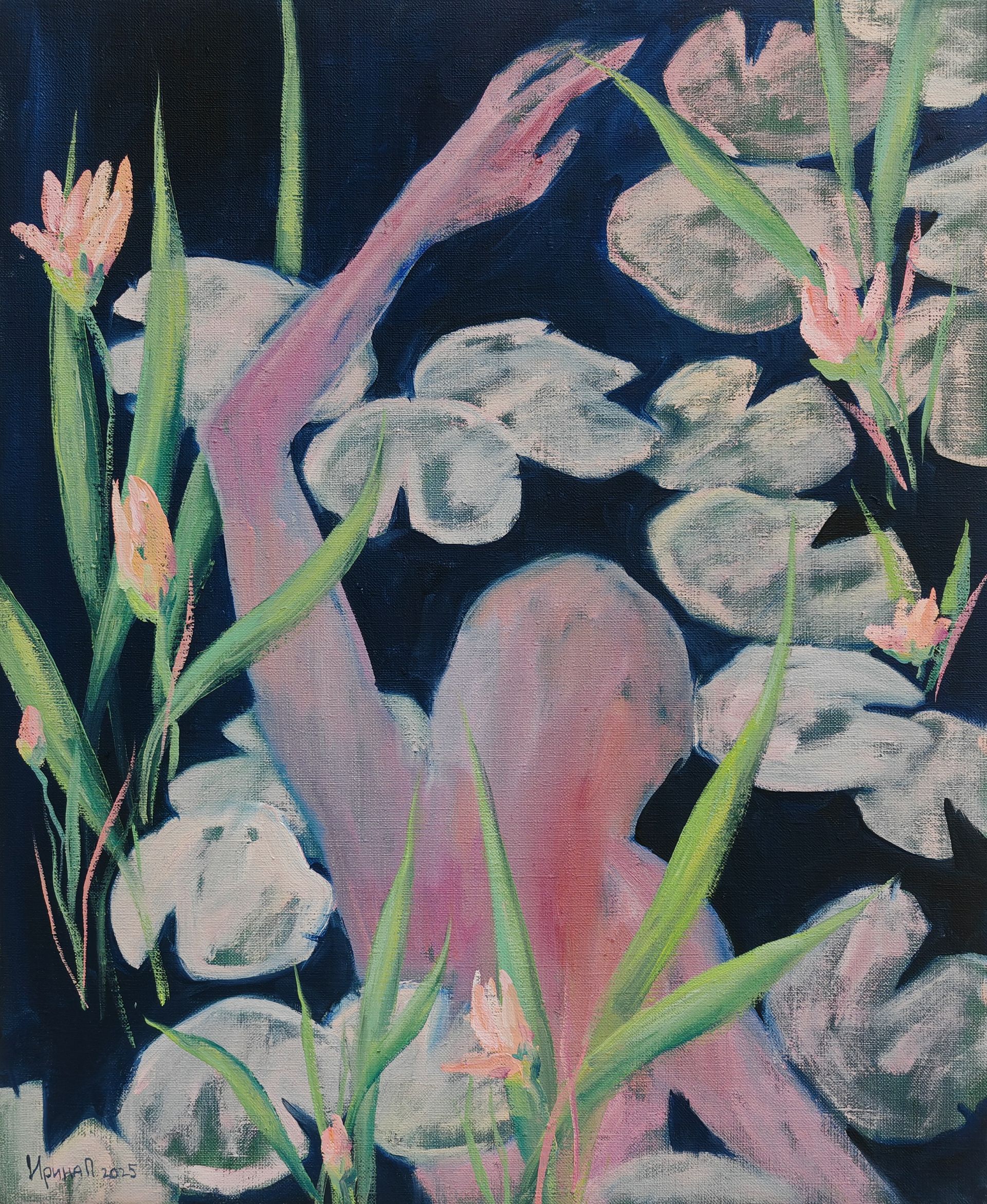Ирина Петрова (Картина, живопись - 
                  45 x 55 см) Пространство