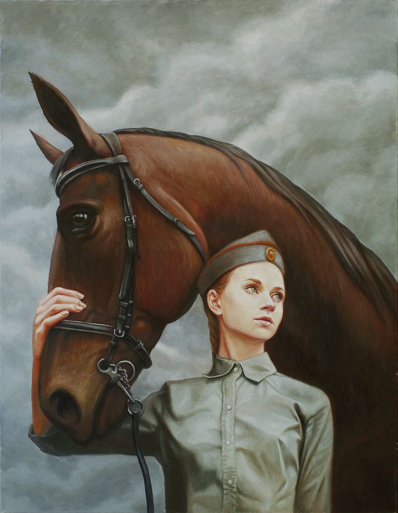 Анастасия Копытцева (Картина, живопись - 
                  100 x 130 см) Без названия