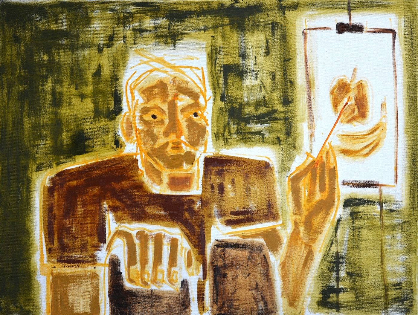 Степан Лысенко (Картина, живопись - 
                  80 x 60 см) Фруктовый