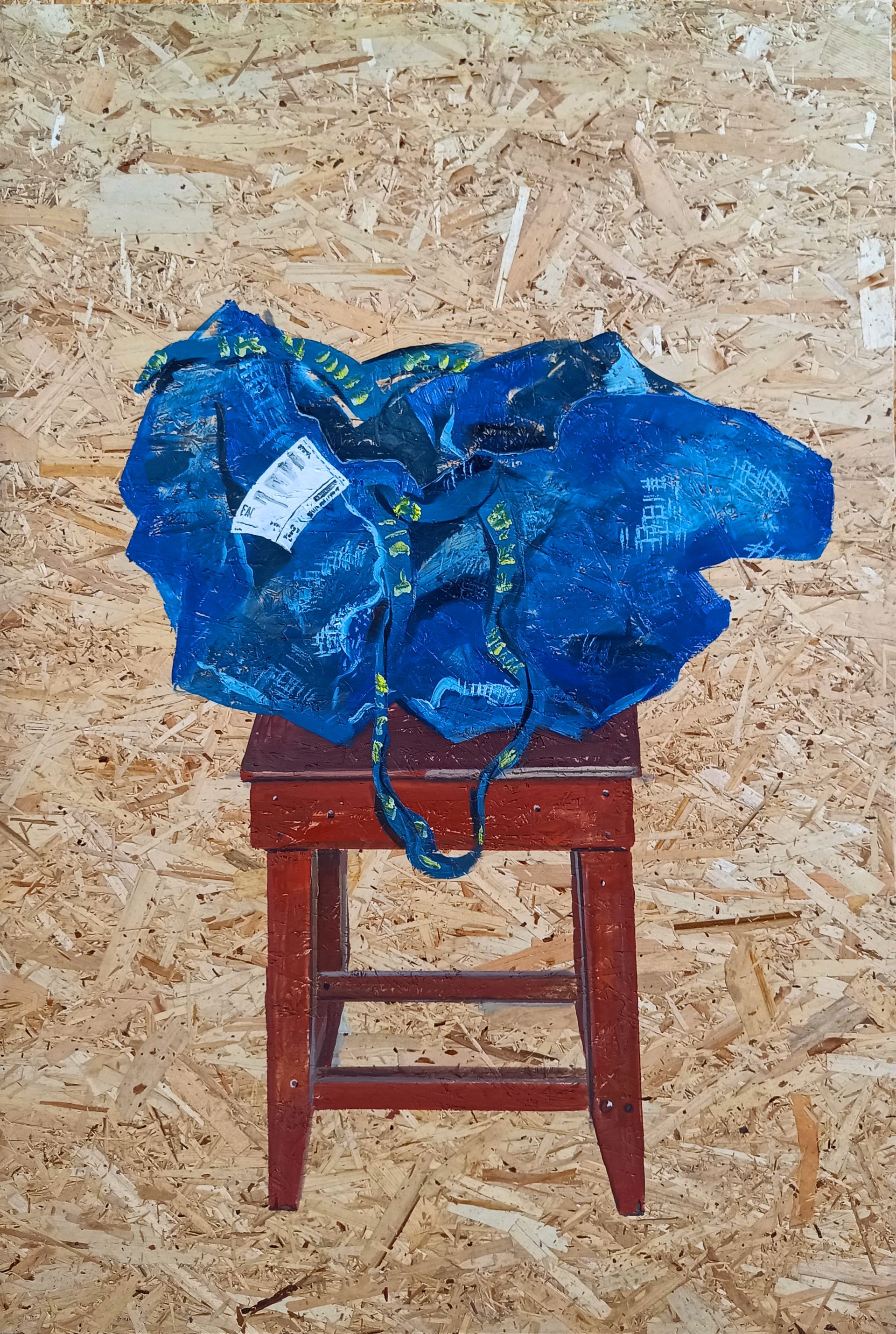 Анна Мельниченко (Картина, живопись - 
                  85 x 125 см) Пакет с прошлым