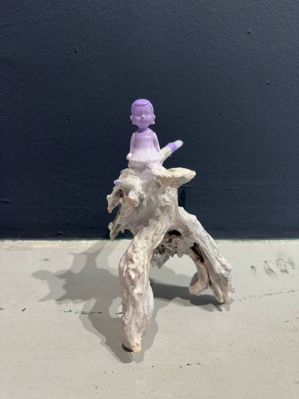 Кристина Пуршина (Скульптура - 
                  20 x 40 см) Куколка #19