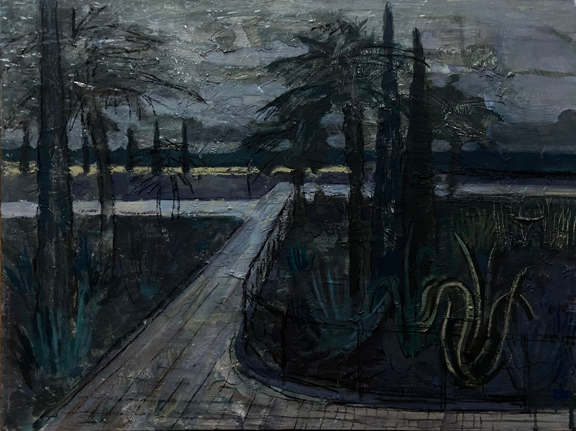 Соня Козлова (Картина, живопись - 
                  80 x 60 см) Сад