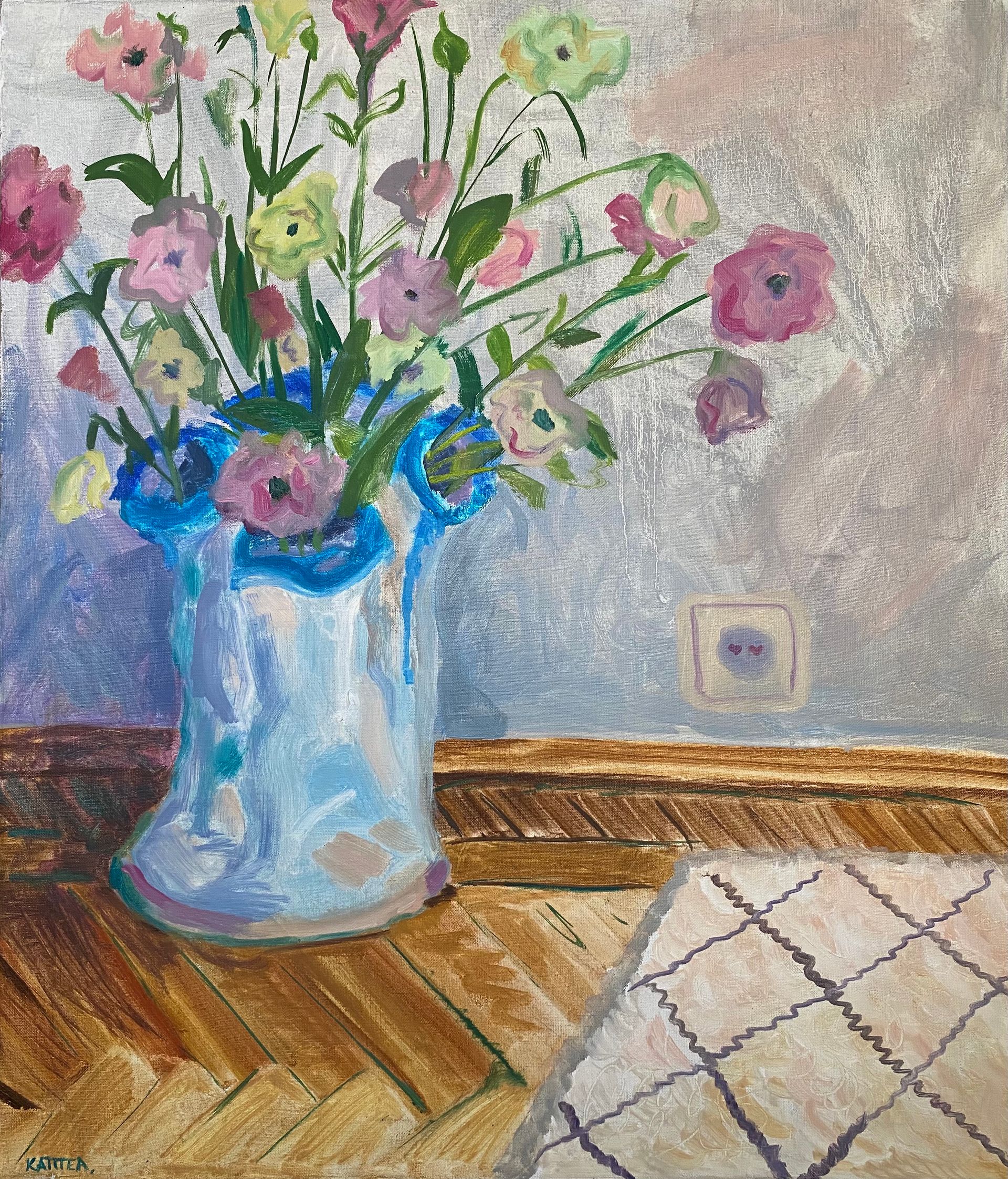 Катя Афонина (Картина, живопись - 
                  60 x 70 см) Objects
