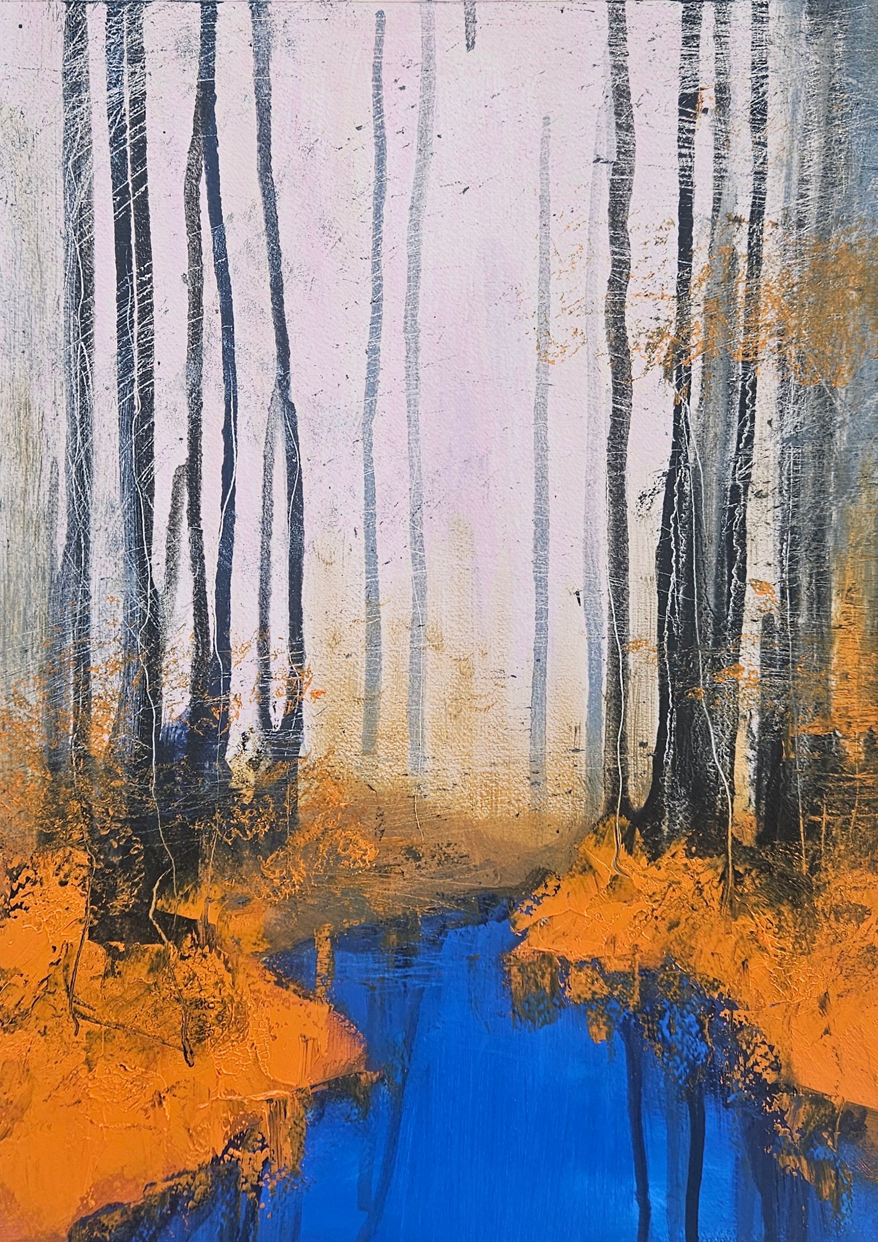 Анастасия Нугуманова (Авторская графика - 
                  30 x 40 см) В чертогах