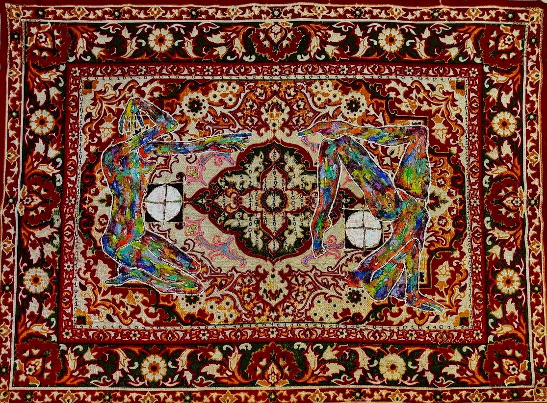 Александра Халипская (Картина, живопись - 
                  200 x 150 см) Где ты?