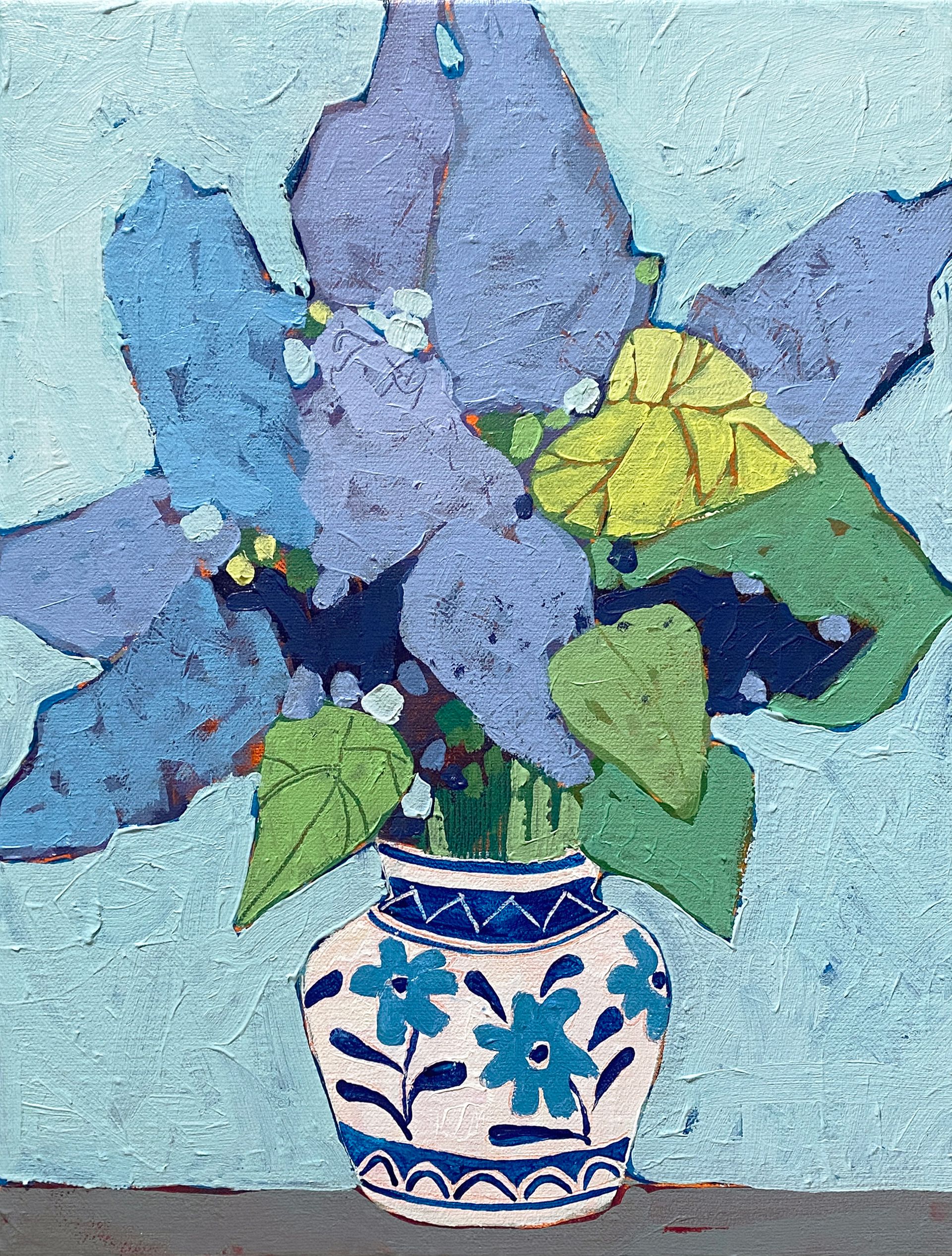 Анастасия Соловьева (Картина, живопись - 
                  30 x 40 см) Букет сирени