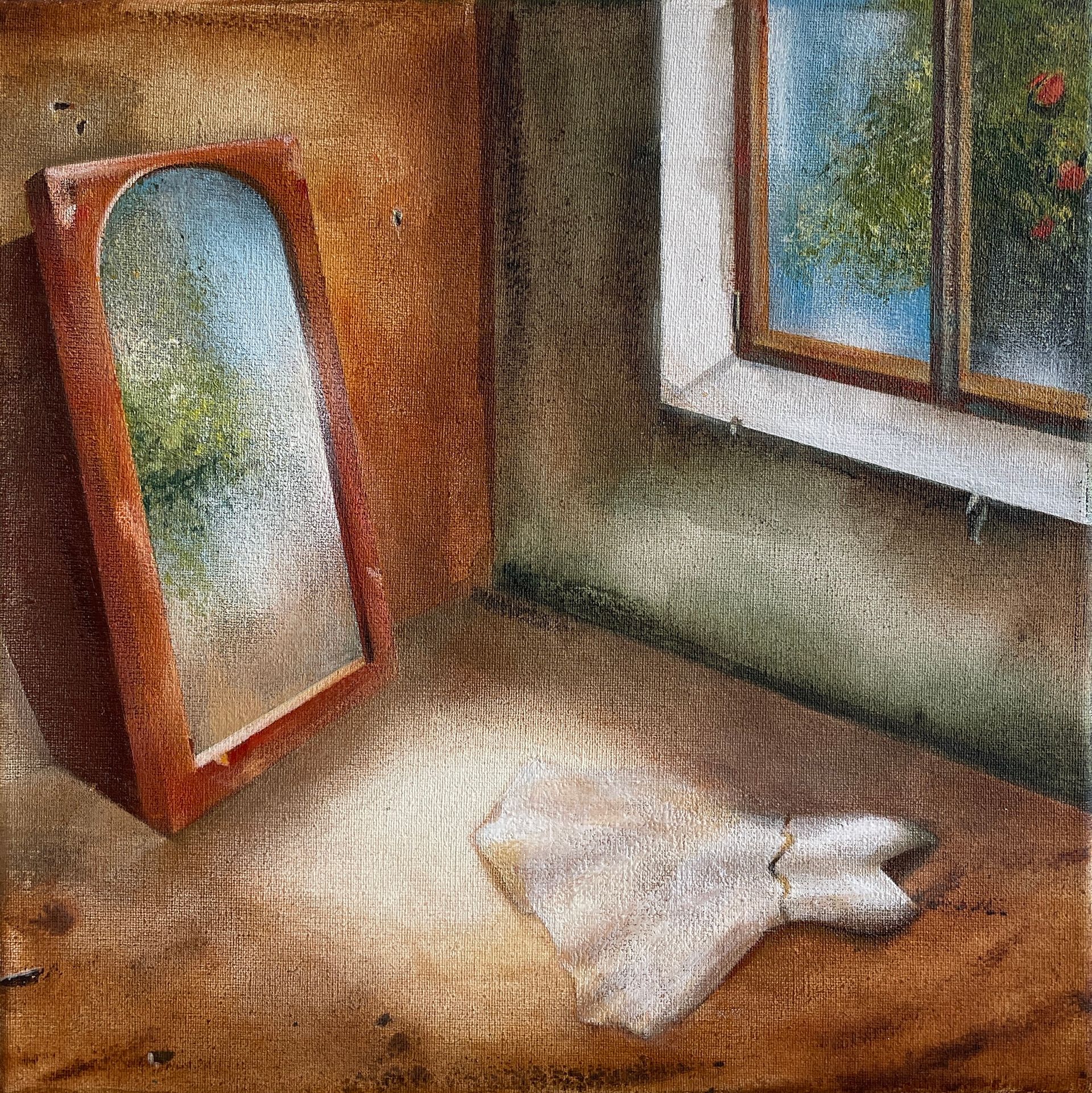 Kristina Ptiza (Картина, живопись - 
                  20 x 20 см) Коробка