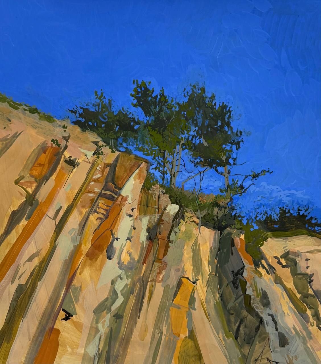 Алена Сокольникова (Картина, живопись - 
                  46 x 52 см) Джубга