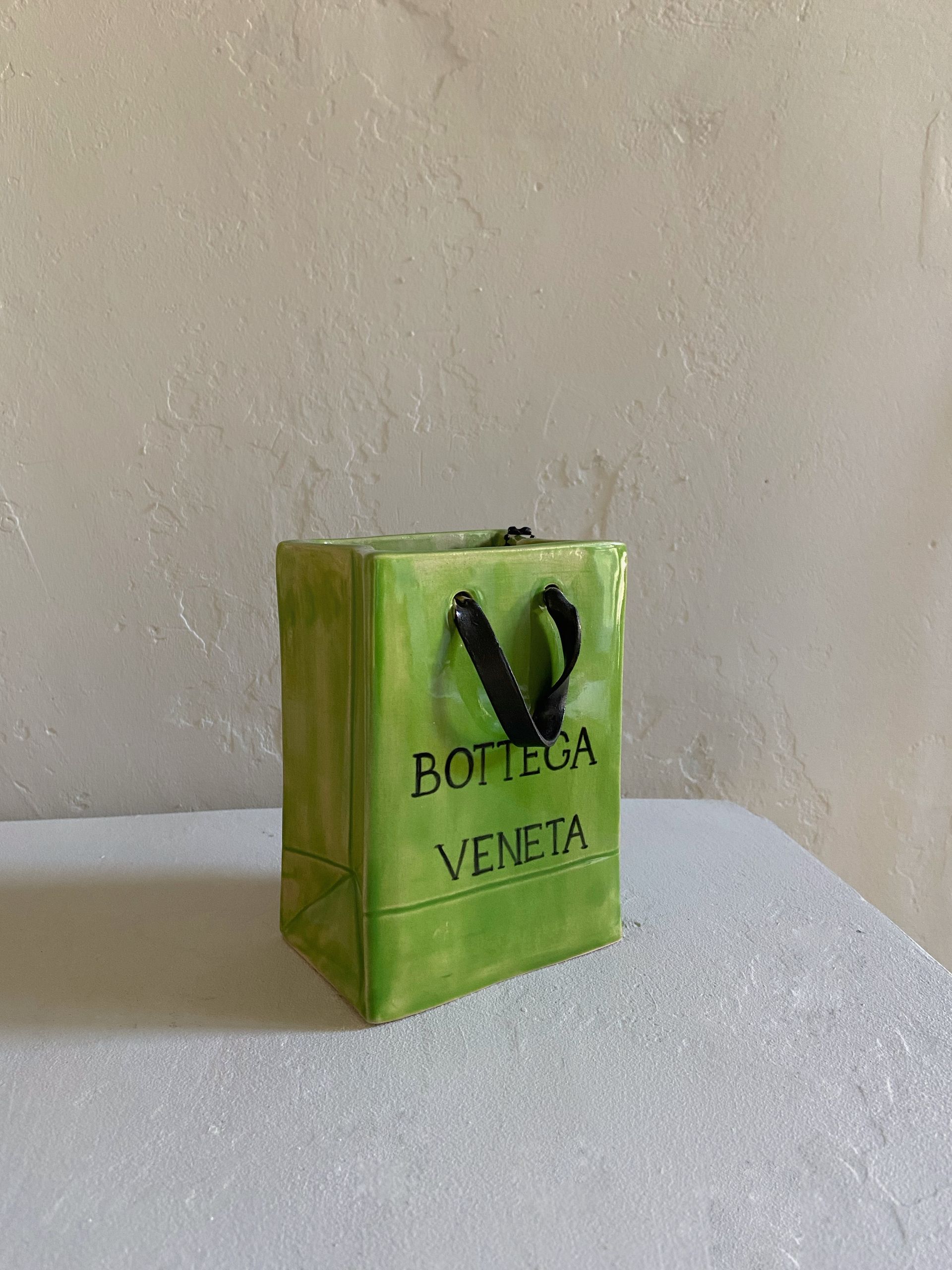 Елизавета Букина (Скульптура - 
                  10 x 14.5 см) Ваза "Bottega Veneta" (size S)