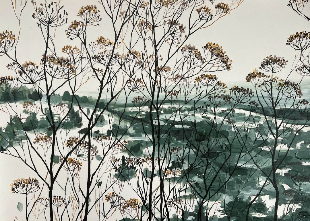 Лена Запрудских (Картина, живопись - 
                  70 x 50 см) Зима