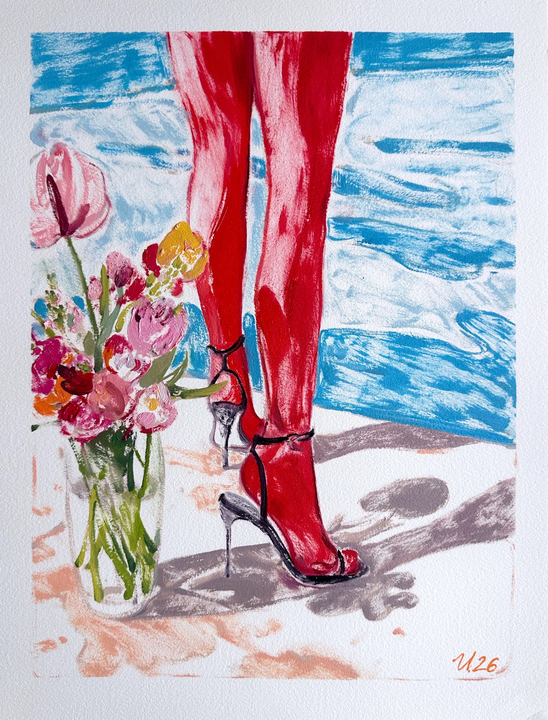 Илья Филатов (Авторская графика - 
                  31 x 41 см) #4