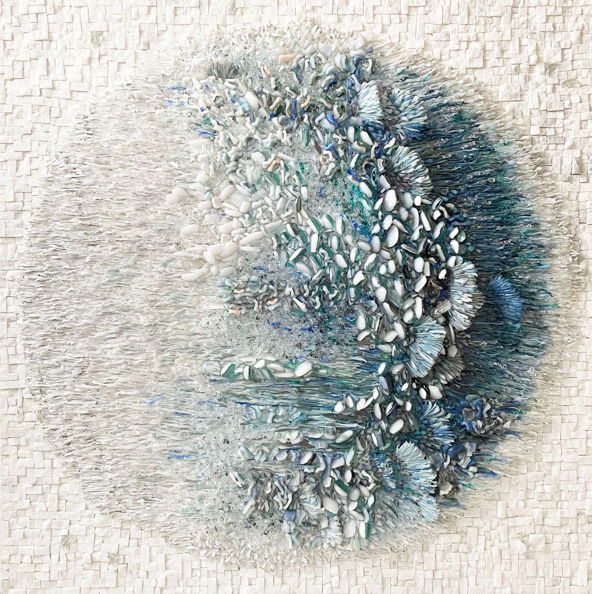 Елена Кириллова (Объект - 
                  70 x 70 см) Исчезновение. Часть 2