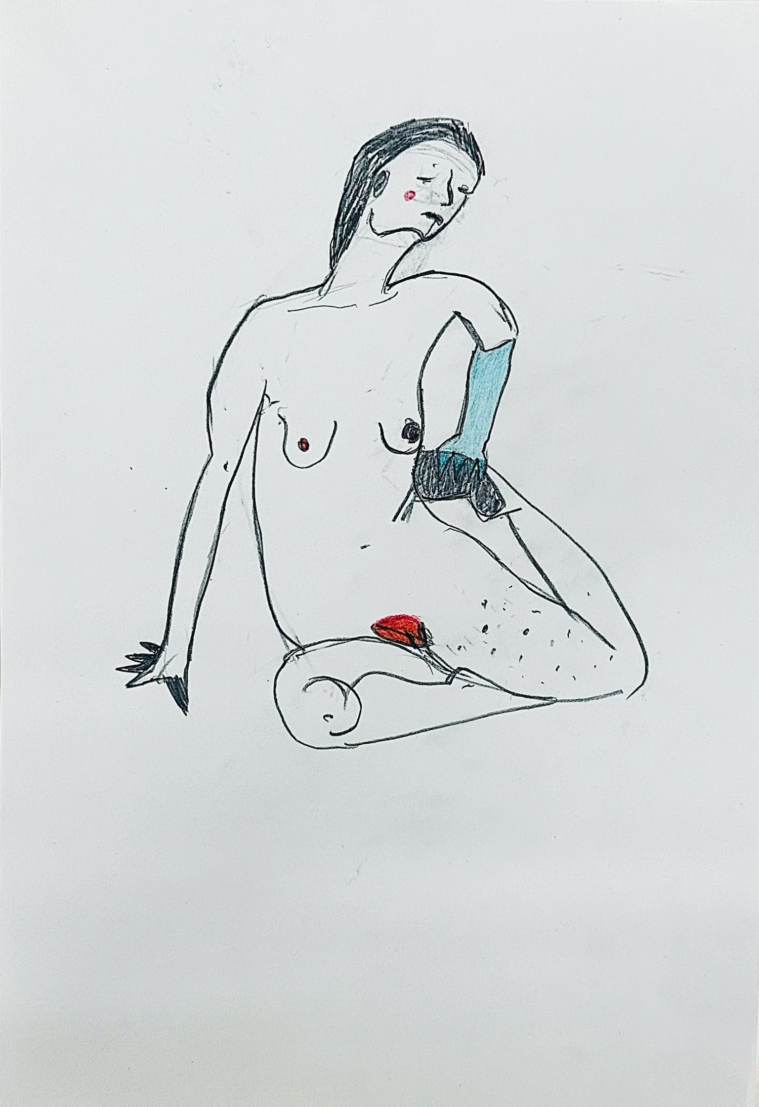 Анна Сави (АСА) (Авторская графика - 
                  20.3 x 29.6 см) Без названия