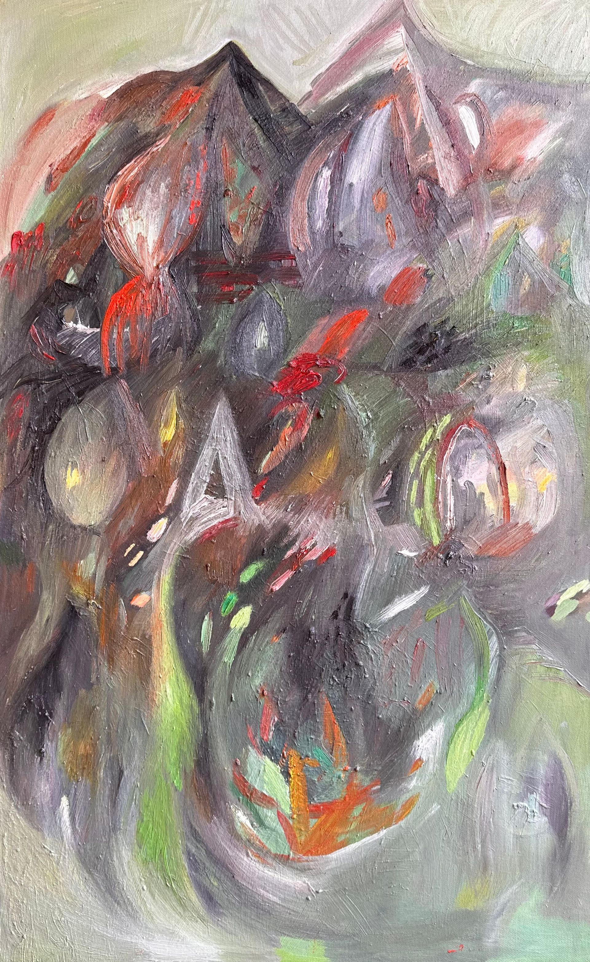 Екатерина Уварова (Картина, живопись - 
                  50 x 80 см) Без названия