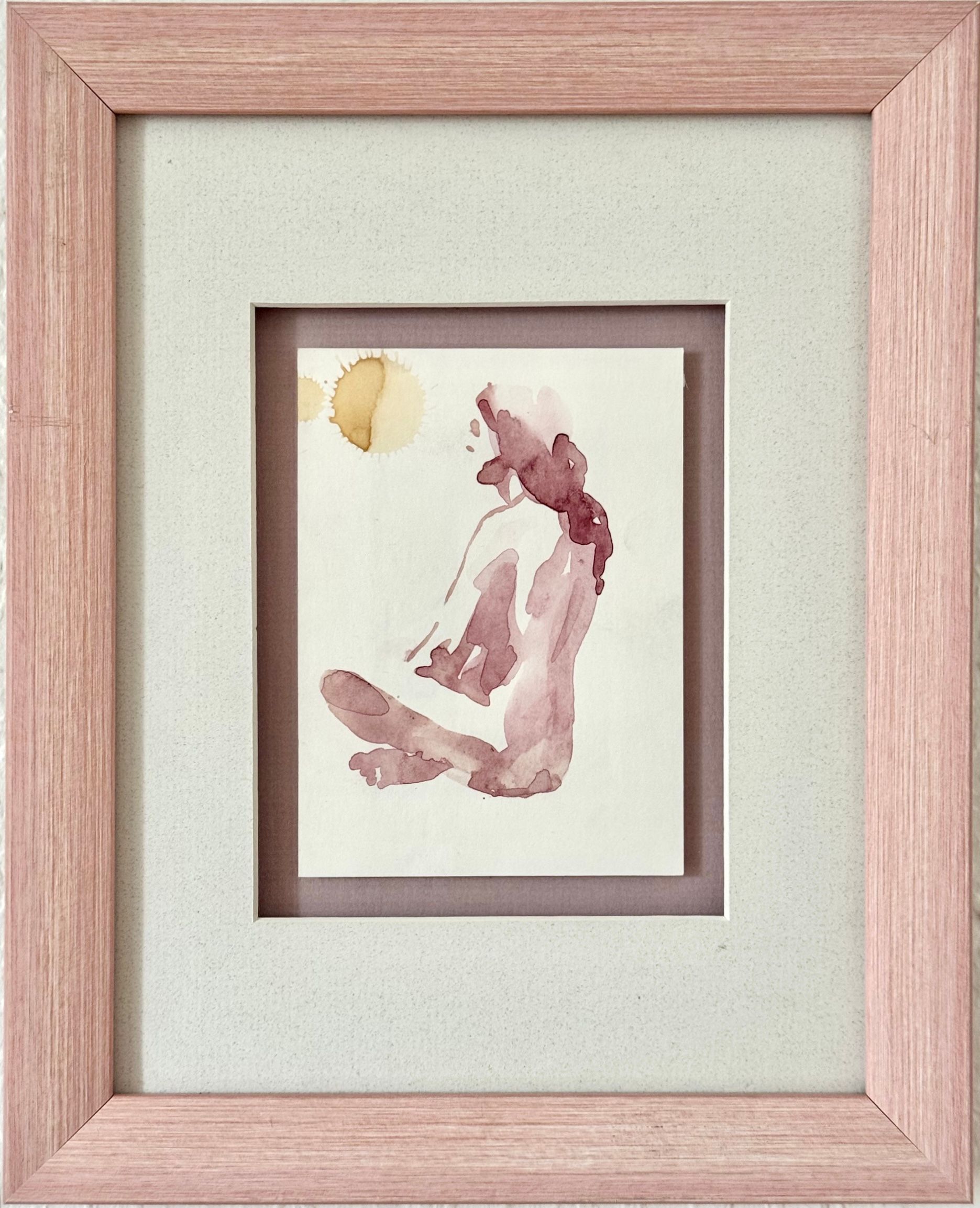 Алина Буглеева (Авторская графика - 
                  24 x 29 см) Как я тебя узнаю