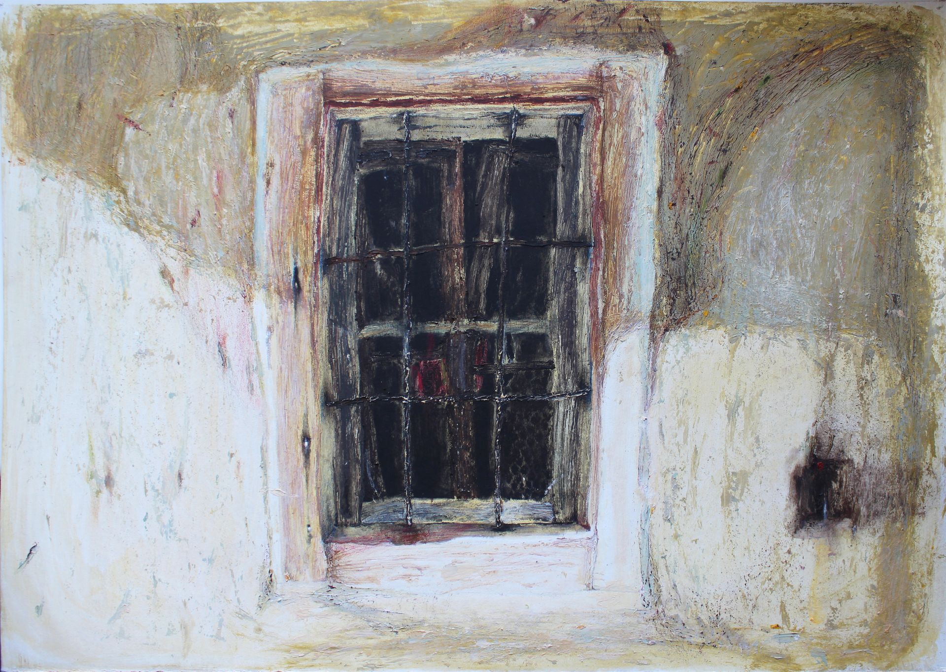 Елена Дуванова (Авторская графика - 
                  65 x 46 см) Россия. Голос человека. Мой, твой, наш...