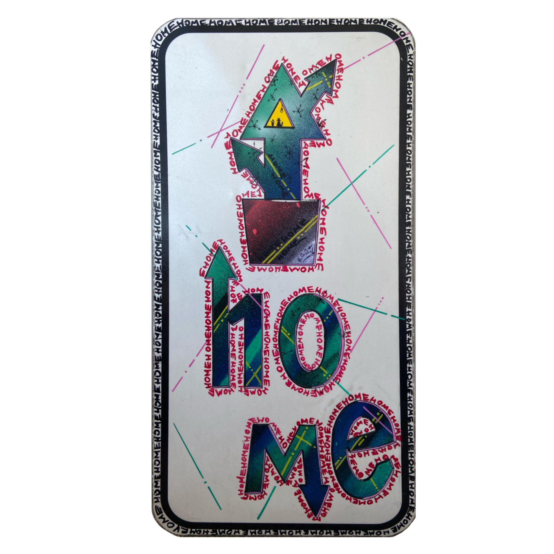 Юрий Блонский (Картина, живопись - 
                  36 x 72 см) Home (Дом)