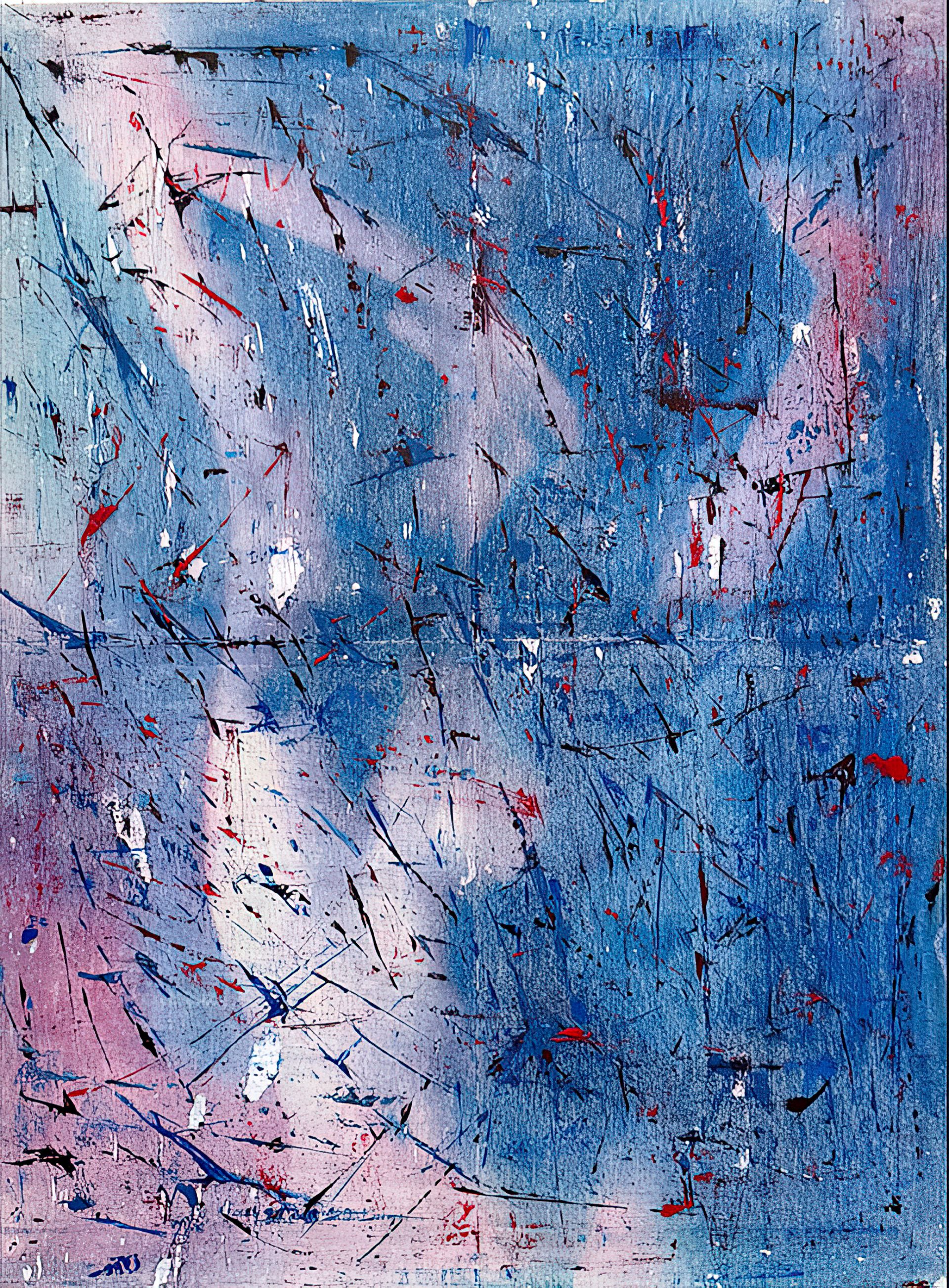 Анна Шувалова (Картина, живопись - 
                  60 x 80 см) ПОЧТИ ВИДИМОЕ #20 (ALMOST VISIBLE #20)