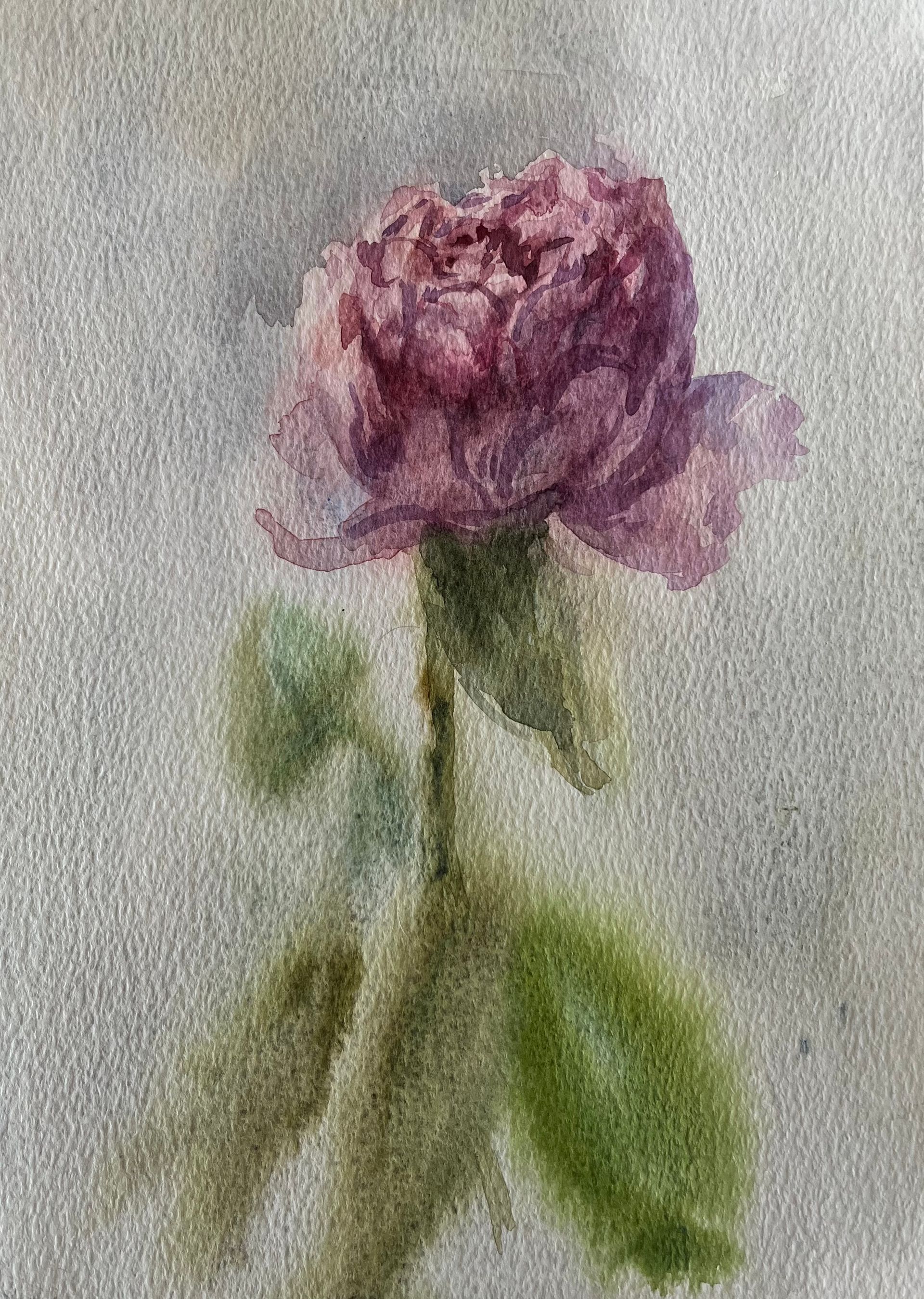 Елизавета Тарасова (Авторская графика - 
                  19 x 26.5 см) Без названия