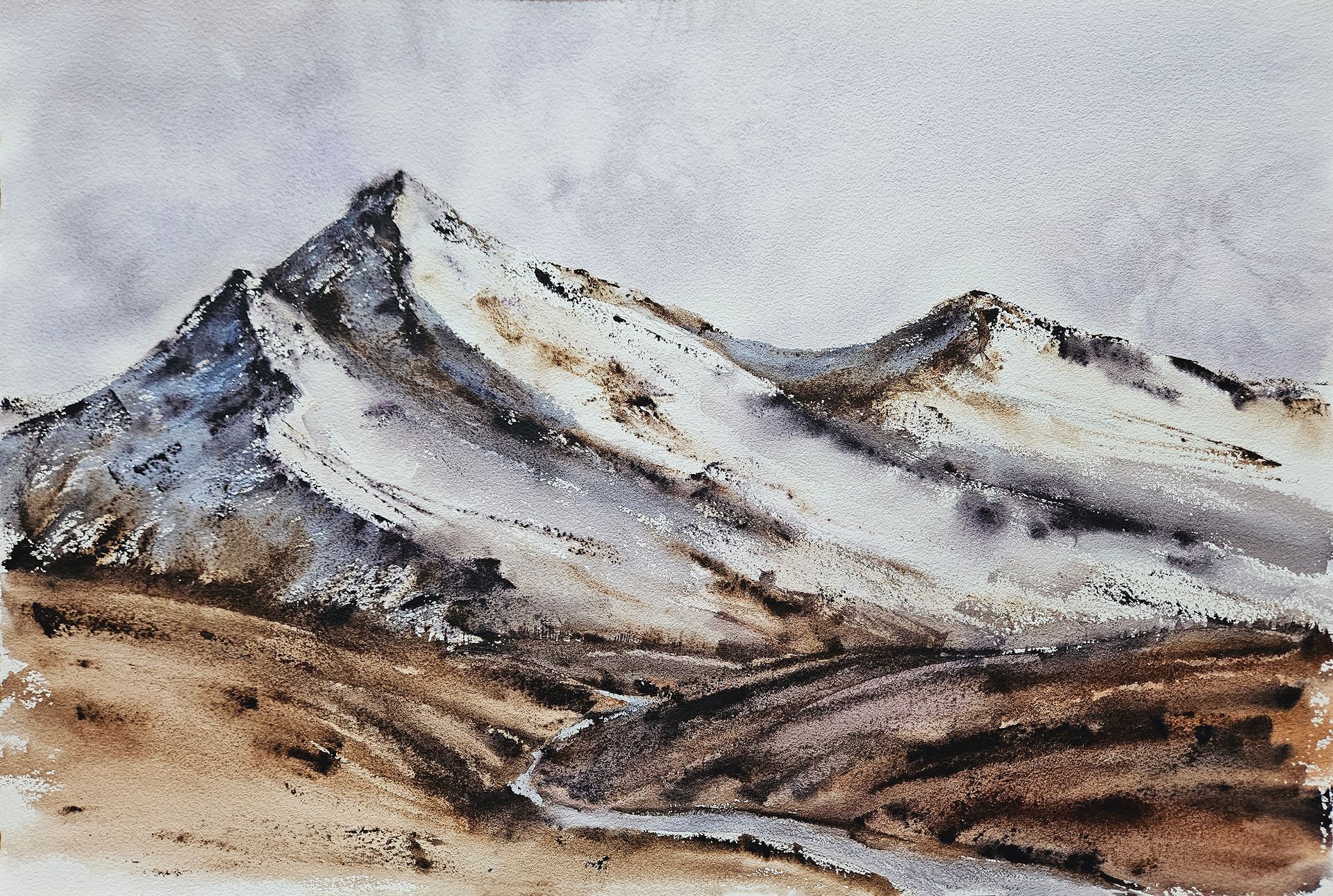 Светлана Юматова (Авторская графика - 
                  56 x 38 см) Вечные стражи