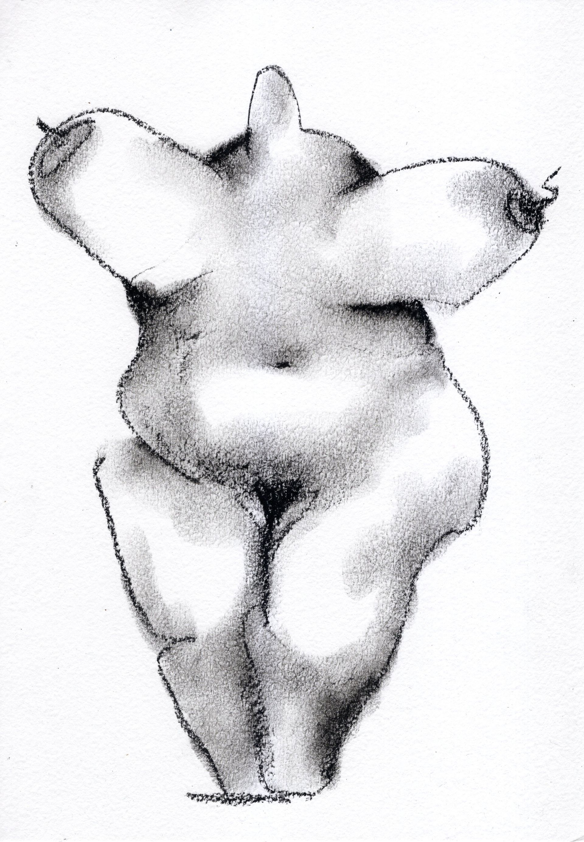 Тася Василькова (Авторская графика - 
                  21 x 29.7 см) Мягкая