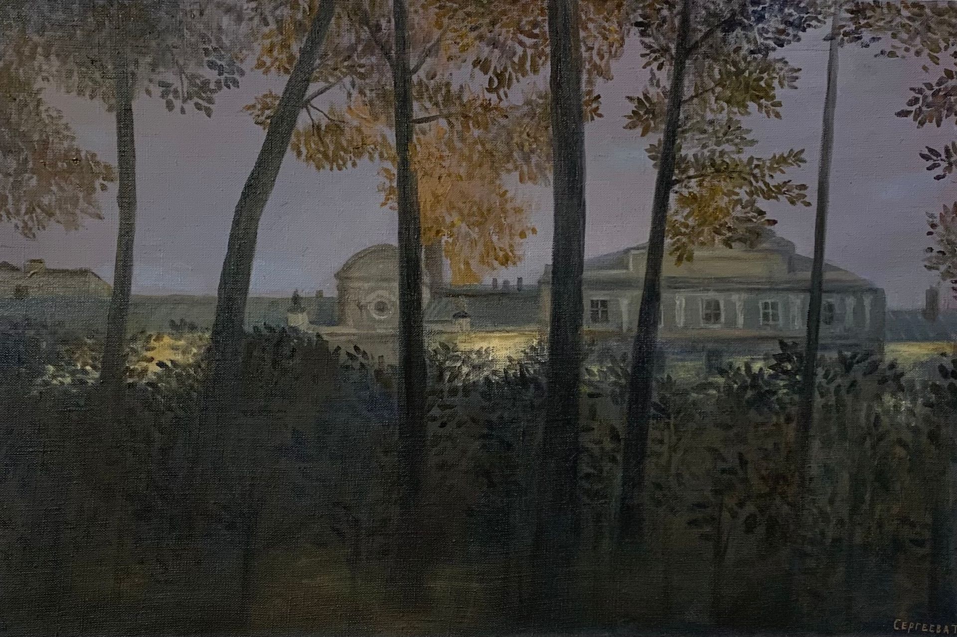 Татьяна Сергеева (Картина, живопись - 
                  60 x 40 см) Летний сад
