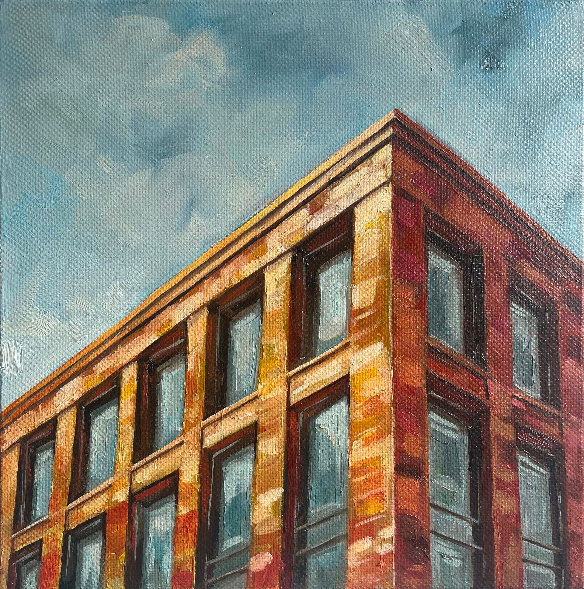 Юлия Главатских (Картина, живопись - 
                  30 x 30 см) Ясный день IV