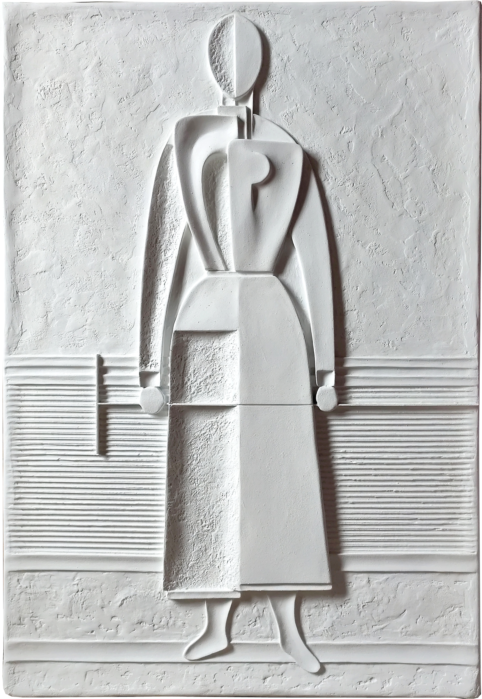 Владимир Виноградов (Объект - 
                  70 x 100 см) Женщина с граблями