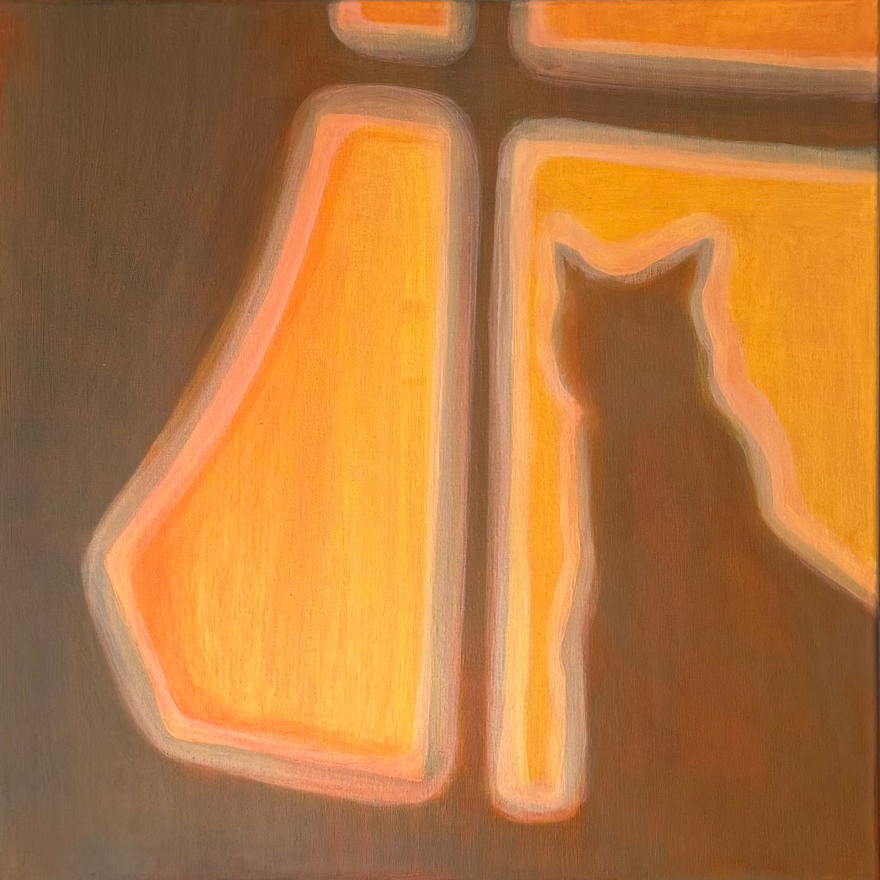 Елена Королева (Картина, живопись - 
                  50 x 50 см) Свет из окна