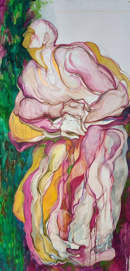 Алиса Горелова (Картина, живопись - 
                  107 x 218 см) Теснота