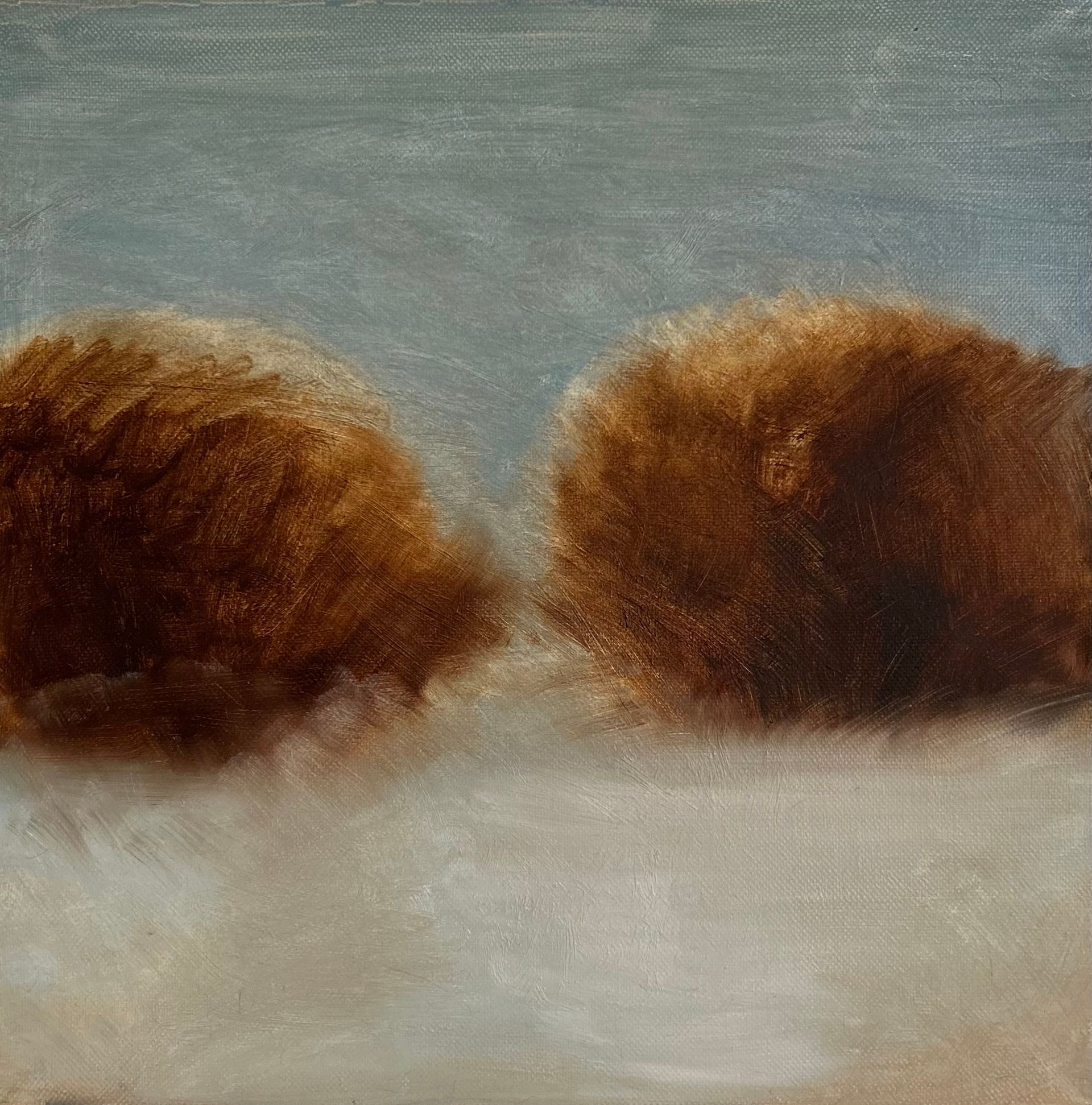 Маргарита Чигодайкина (Картина, живопись - 
                  50 x 50 см) Зимние сны