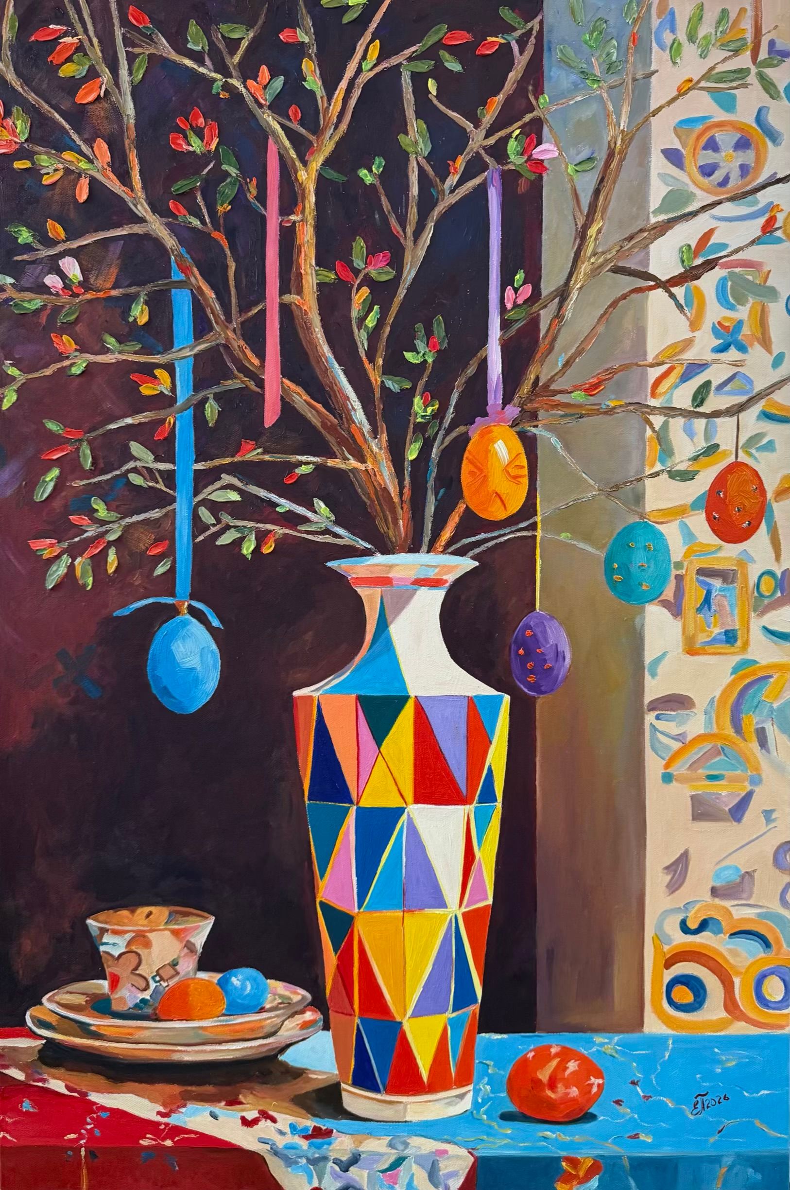 Елена Полищук (Картина, живопись - 
                  60 x 90 см) Ожидание света