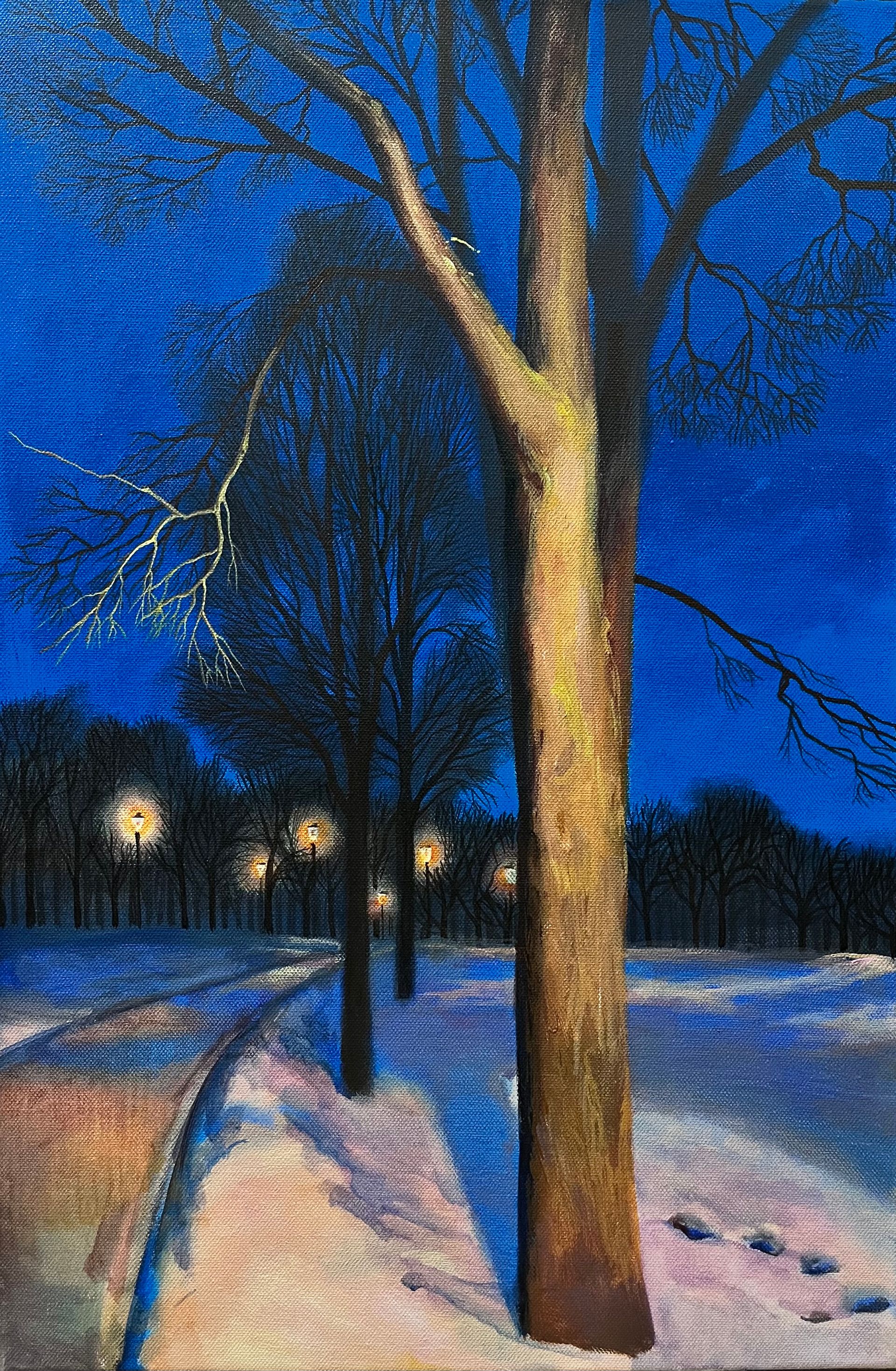 Александра Курьянова (Картина, живопись - 
                  40 x 60 см) Сон развеян